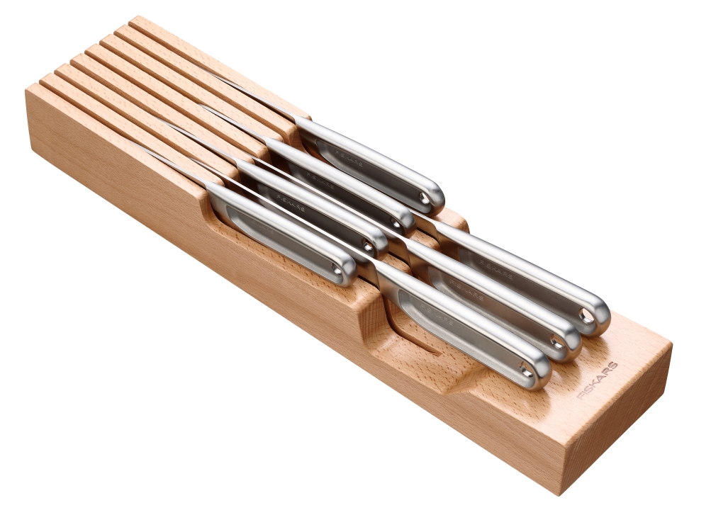 Fiskars Schubladen-Messerblock ALL STEEL
