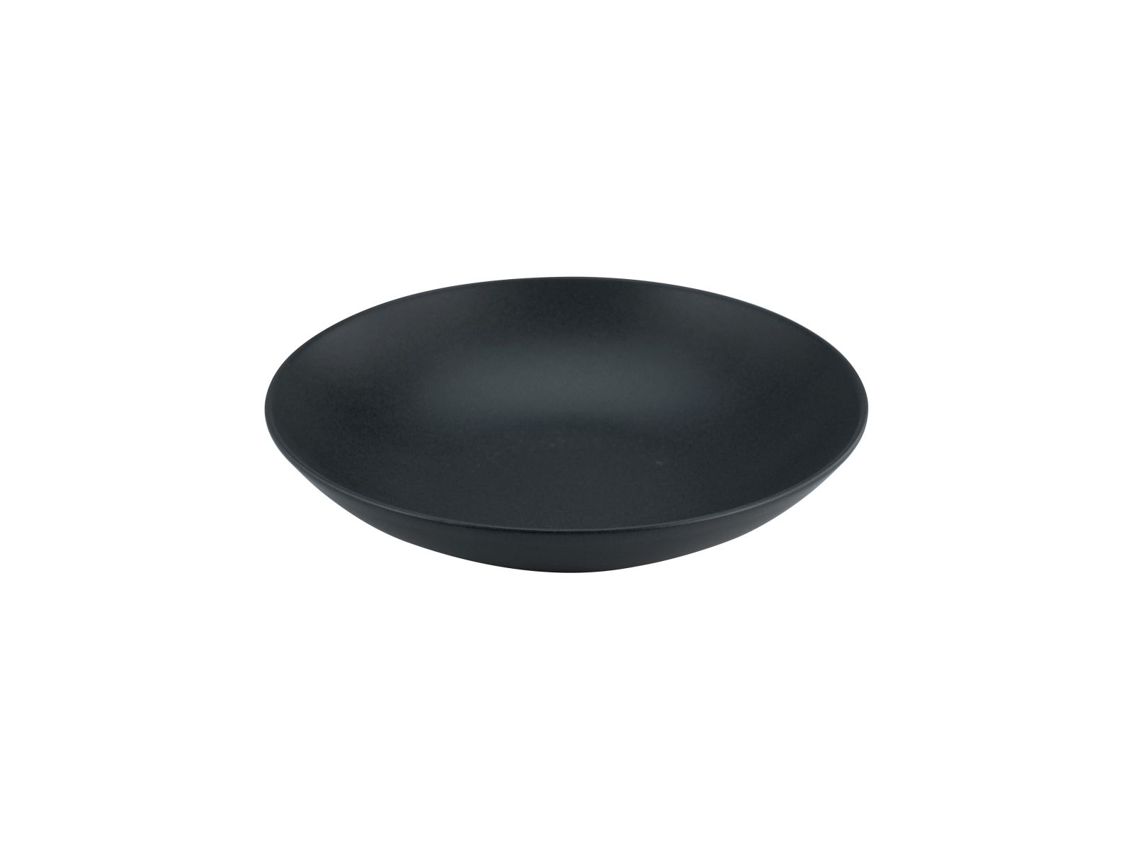 CreaTable Pastabowl Soft Touch in Farbe Schwarz matt