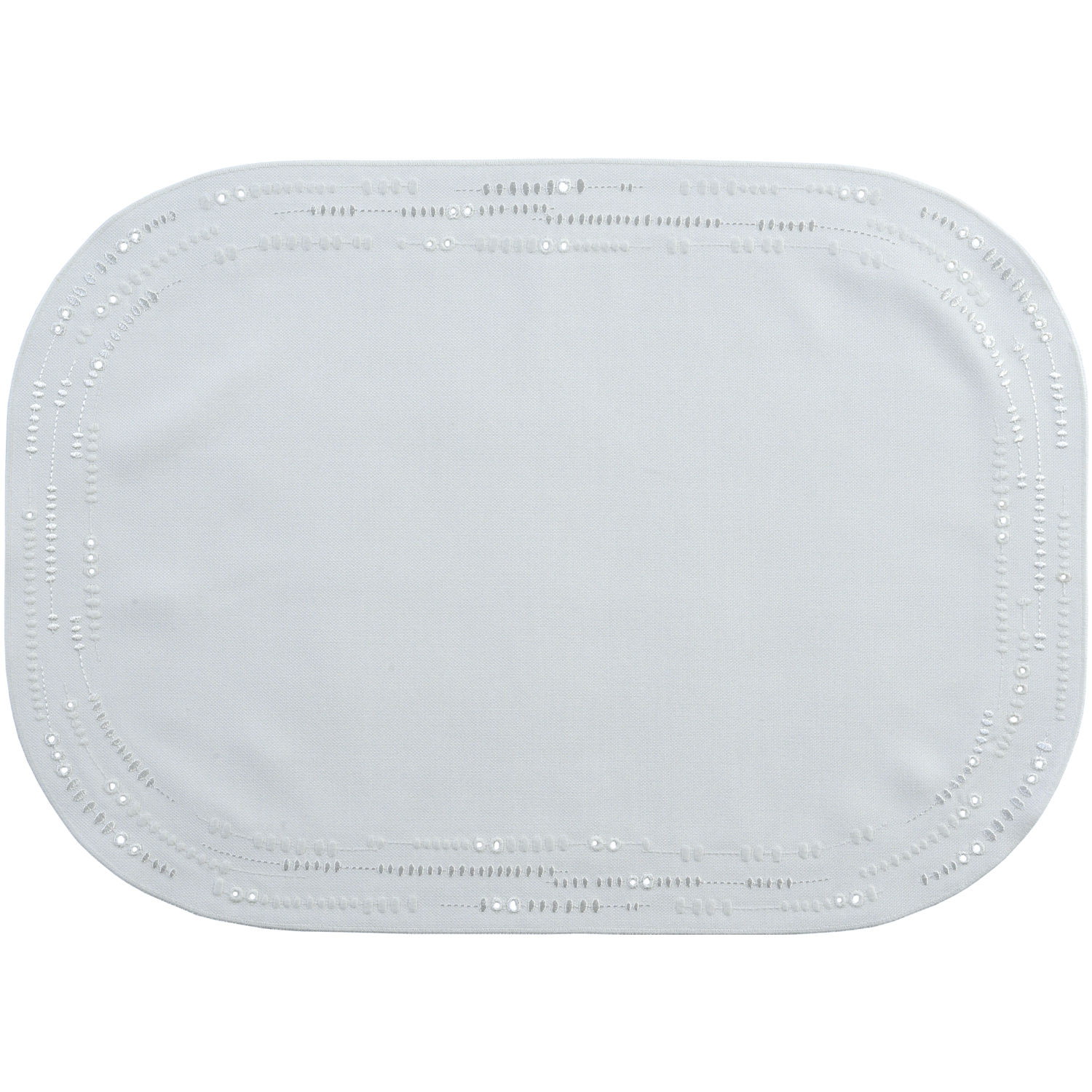Sander Tischset PERLINA ca. 35x50cm in Farbe ecru