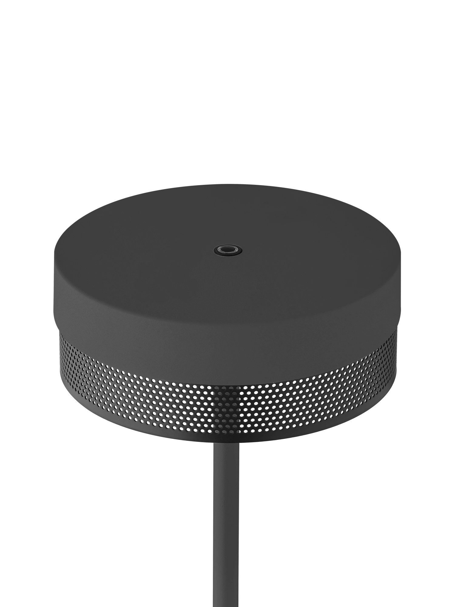 LED-Akkuleuchte  in schwarz mit Tastdimmer