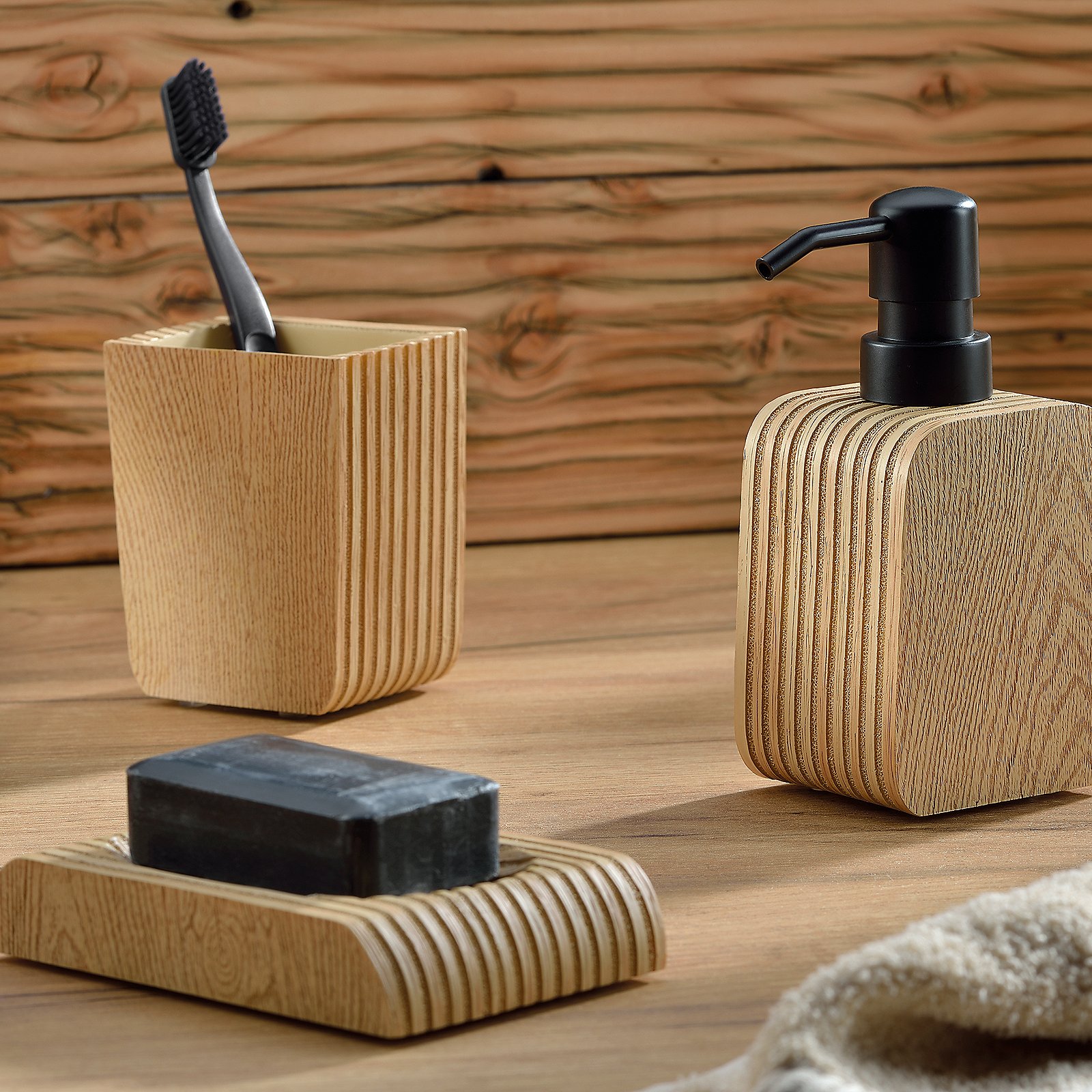 Kela Seifenschale KAIU in natur, Pinsel, Werkzeug, Innenarchitektur, Zahnbürste, Holz