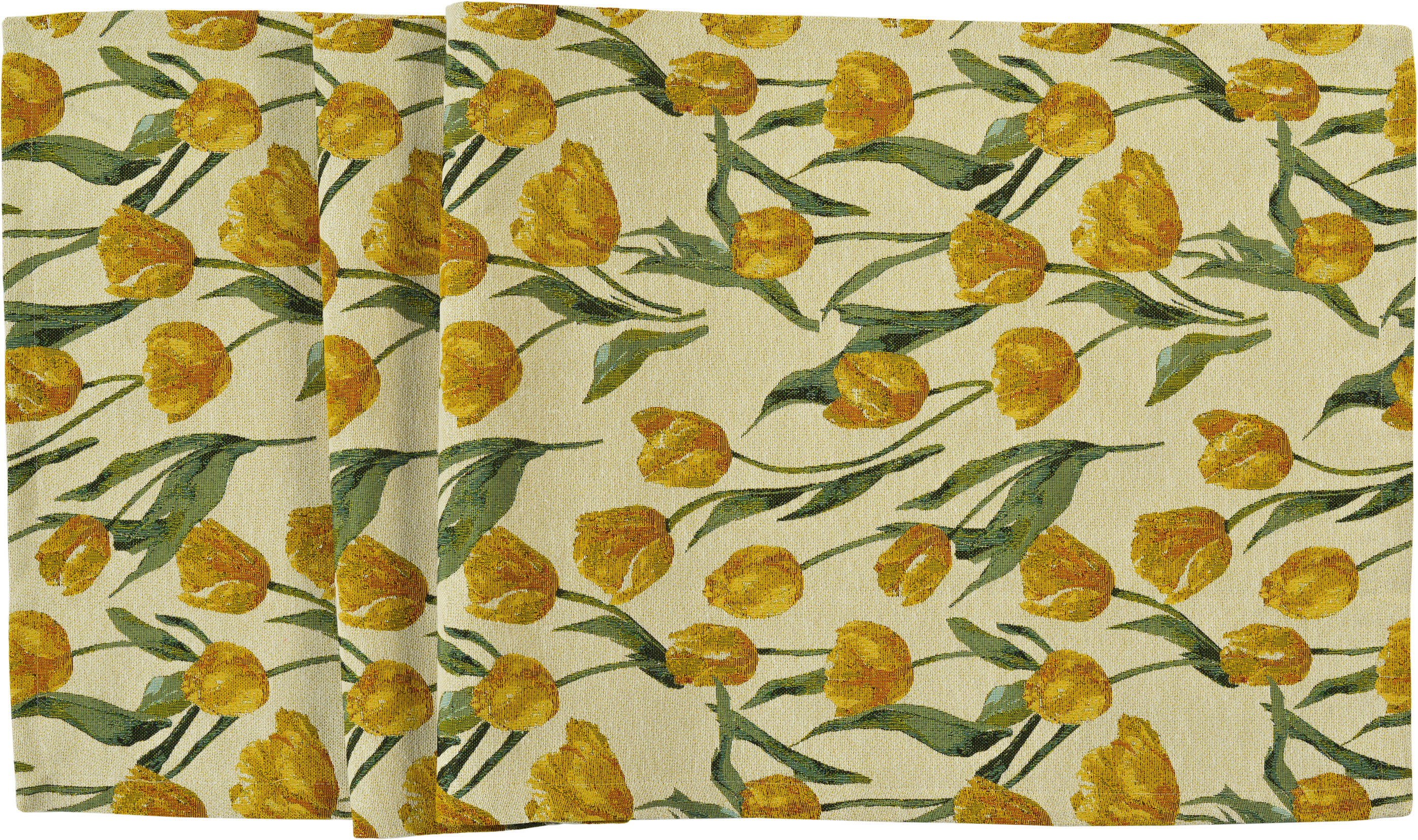 Sander Tischläufer CHALICE ca. 40 x 100cm in Farbe yellow
