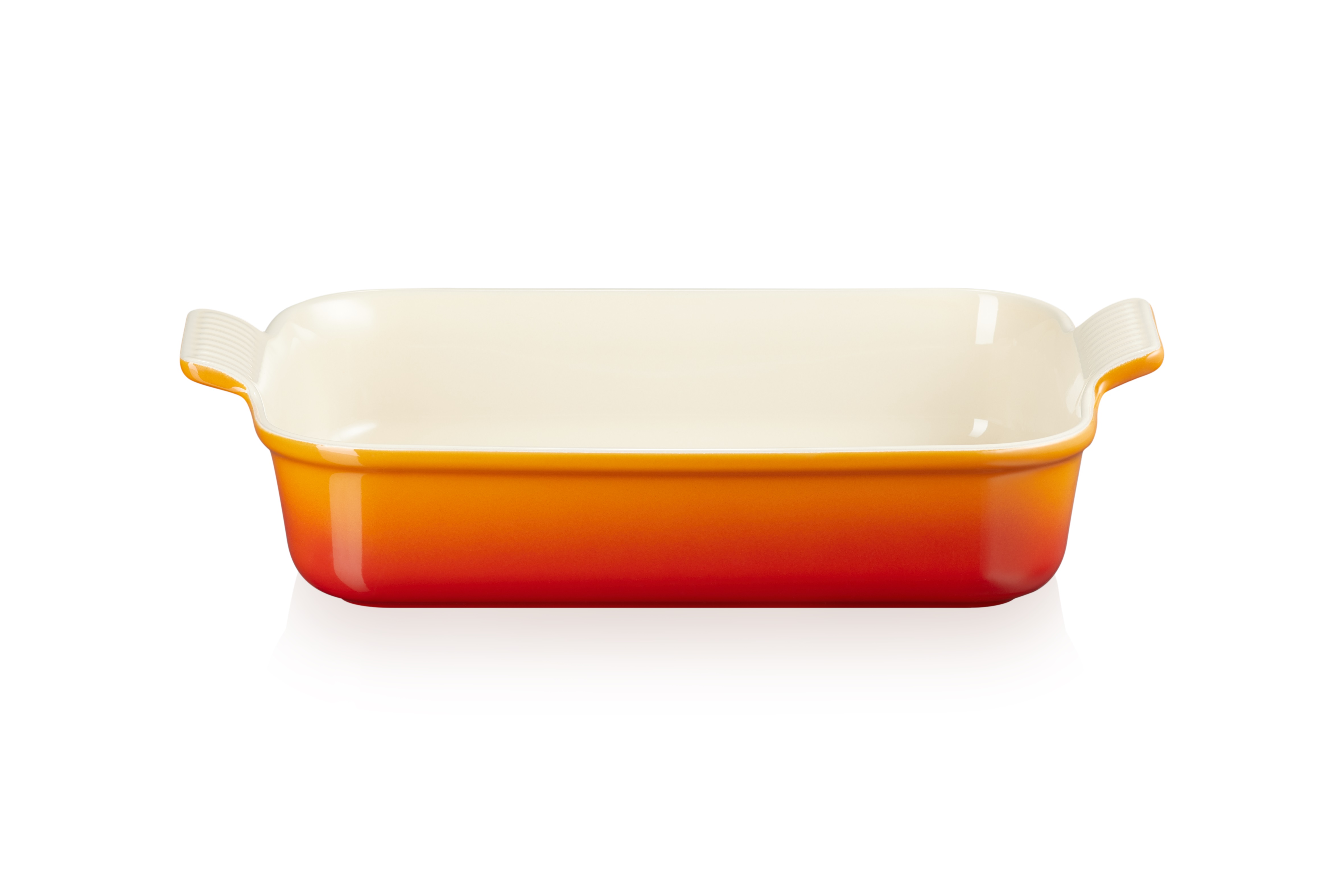 Le Creuset Auflaufform Ø ca. 32cm Ofenrot