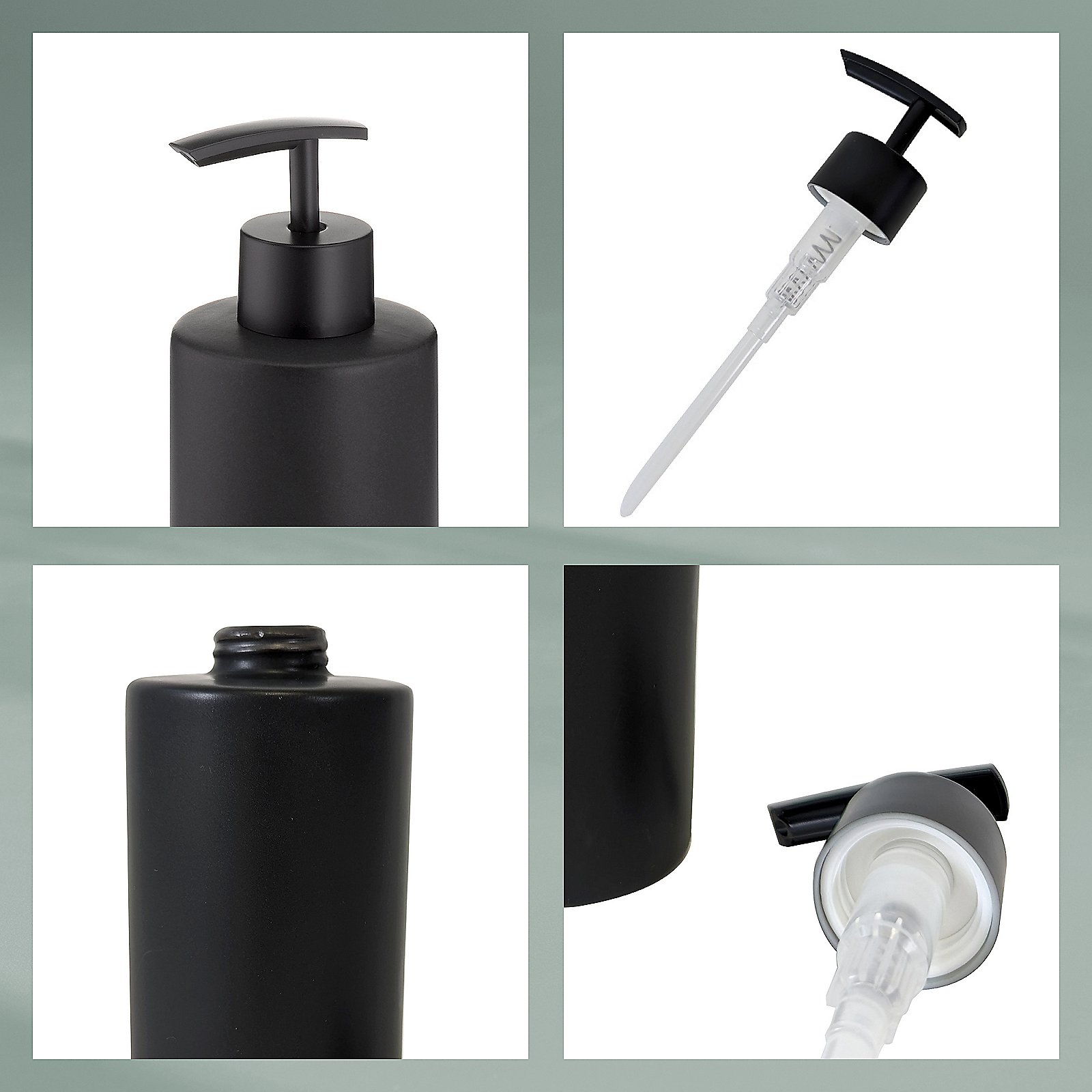 Kela Seifenspender Matsi schwarz MATSI in schwarz, Sinken, Waschbeckenhahn, Flasche, Dolch, Waffe