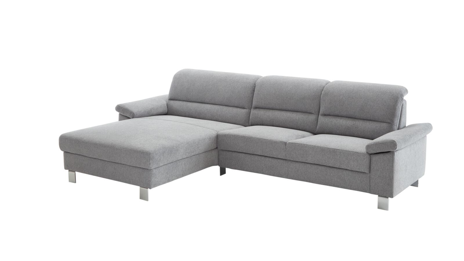 Dietsch Polsterecke ENJOY SELECT ca.185x305cm in Mito platin