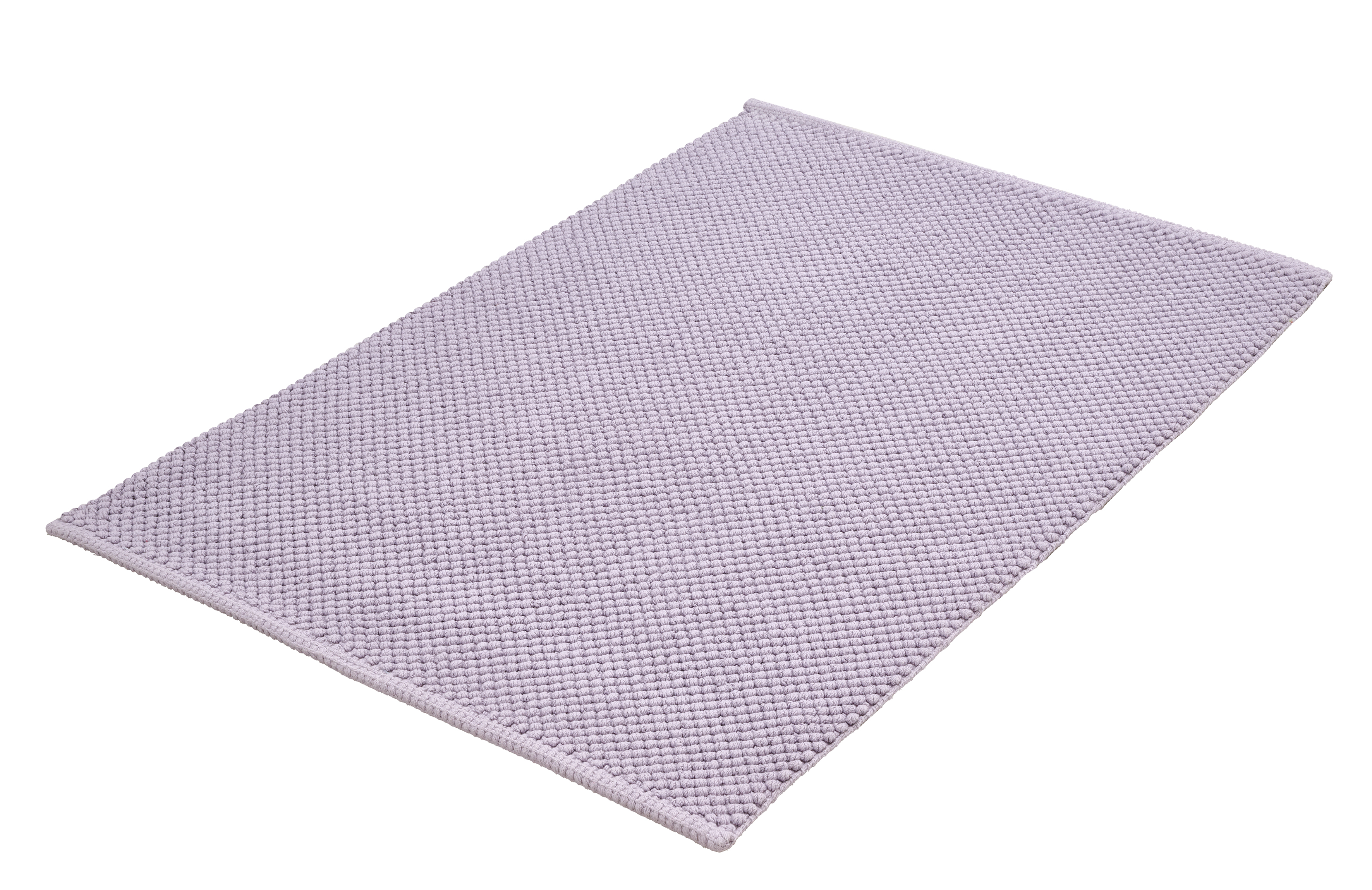 Kleine Wolke Badteppich PUNTO ca. 60x90cm in Farbe Lavendel