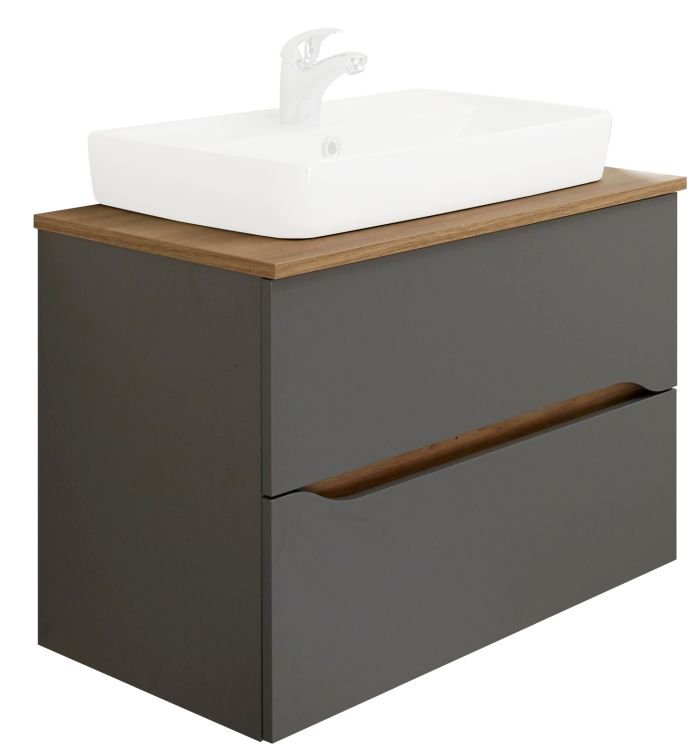 Pelipal Waschtischunterschrank Capri in quarzgrau ca. 72 cm breit