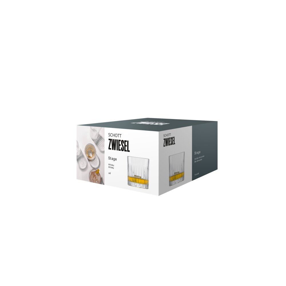 Schott Zwiesel Whiskyglas STAGE 364ml, 4er-Set