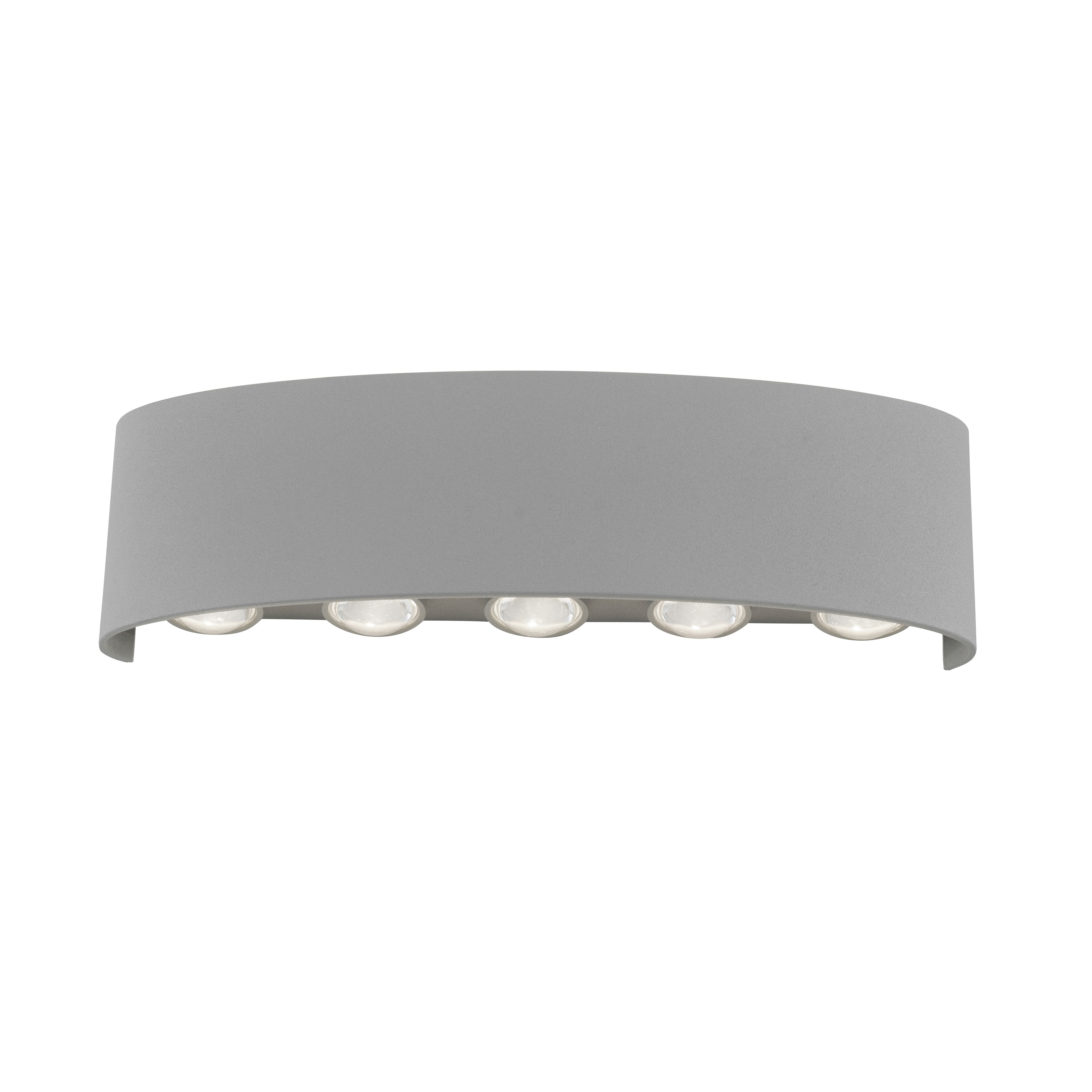 Paul Neuhaus LED-Wandleuchte CARLO 10-flammig in Farbe silber