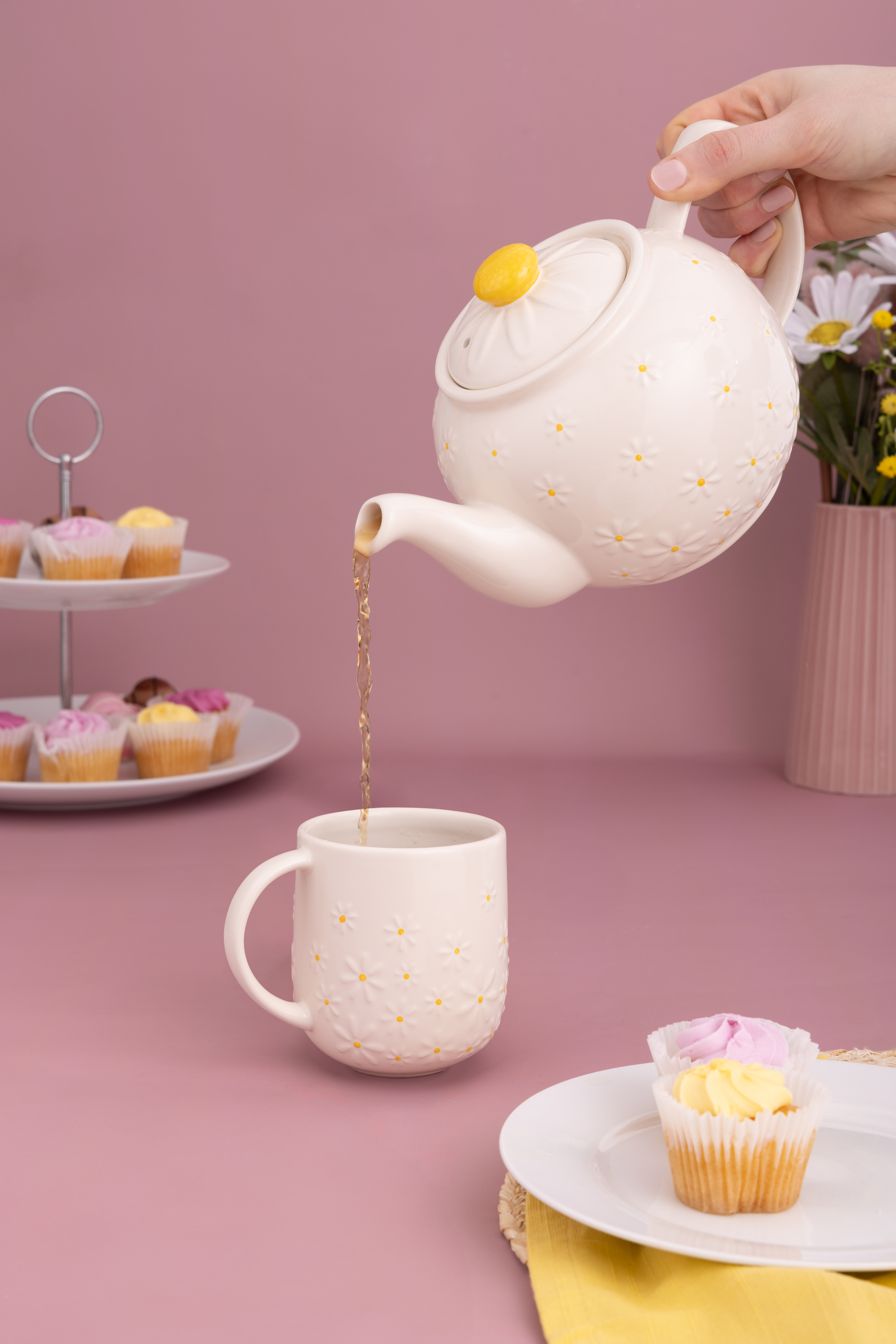Profino Teekanne, Daisy, 6 Tassen