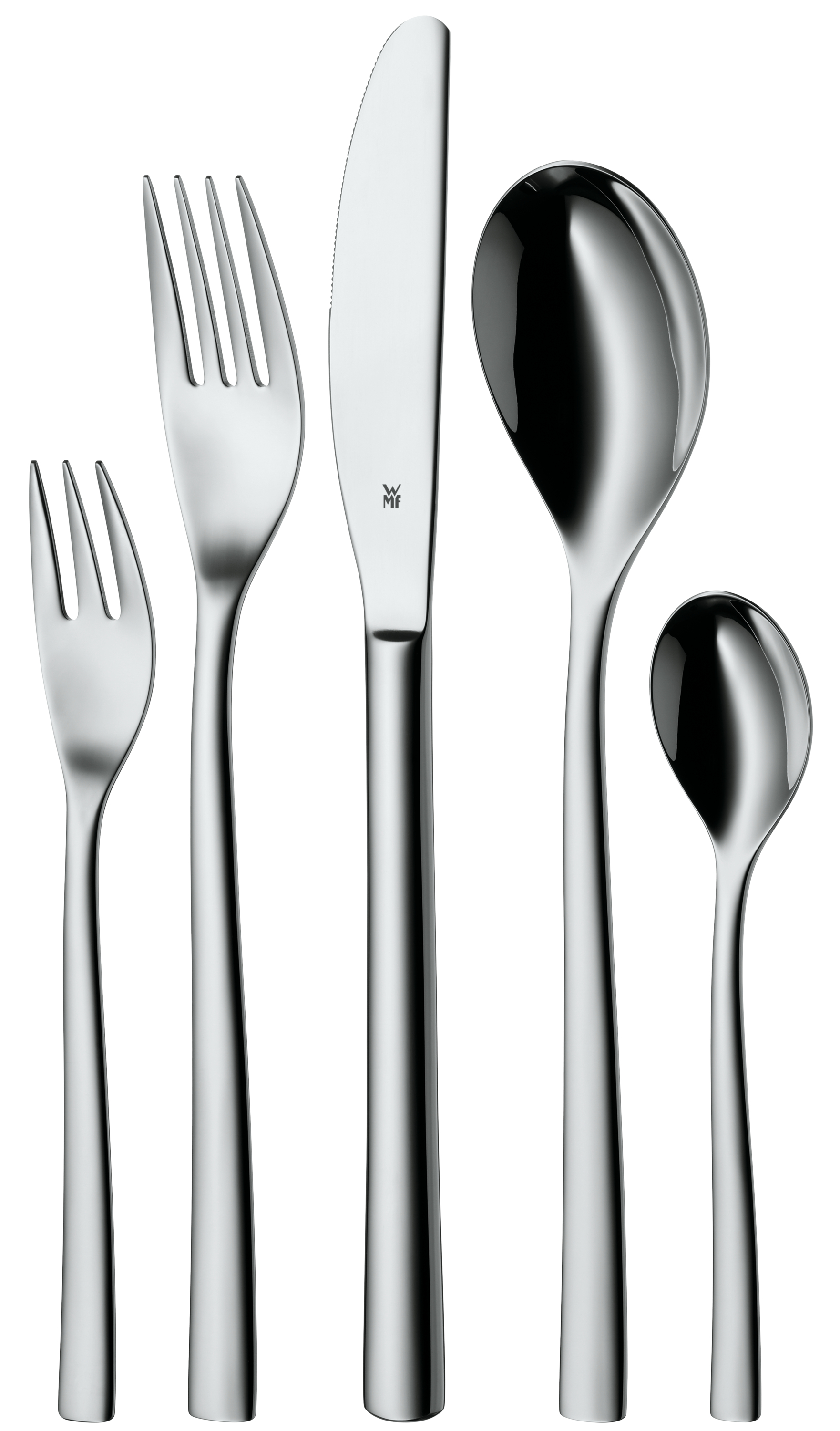 WMF Palermo Besteck-Set, 30-teilig in poliertem Edelstahl