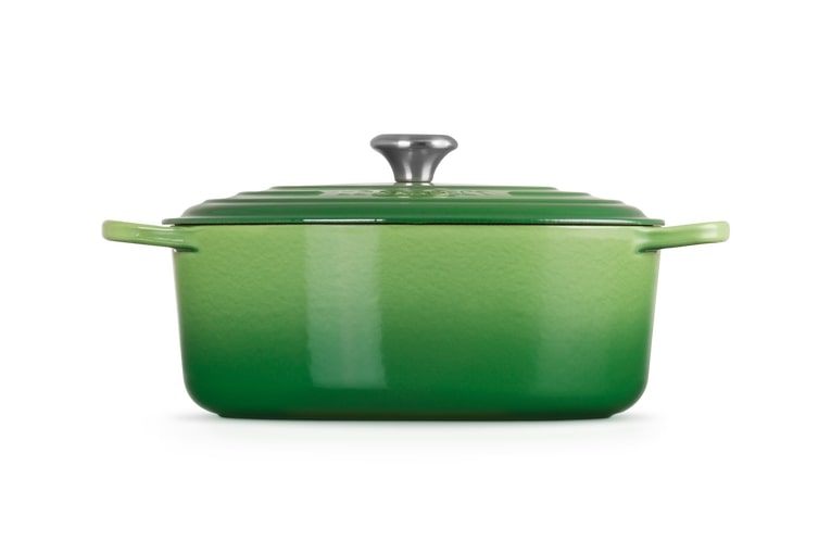 Le Creuset Bräter Sig 31cm Bamboo Green Oval
