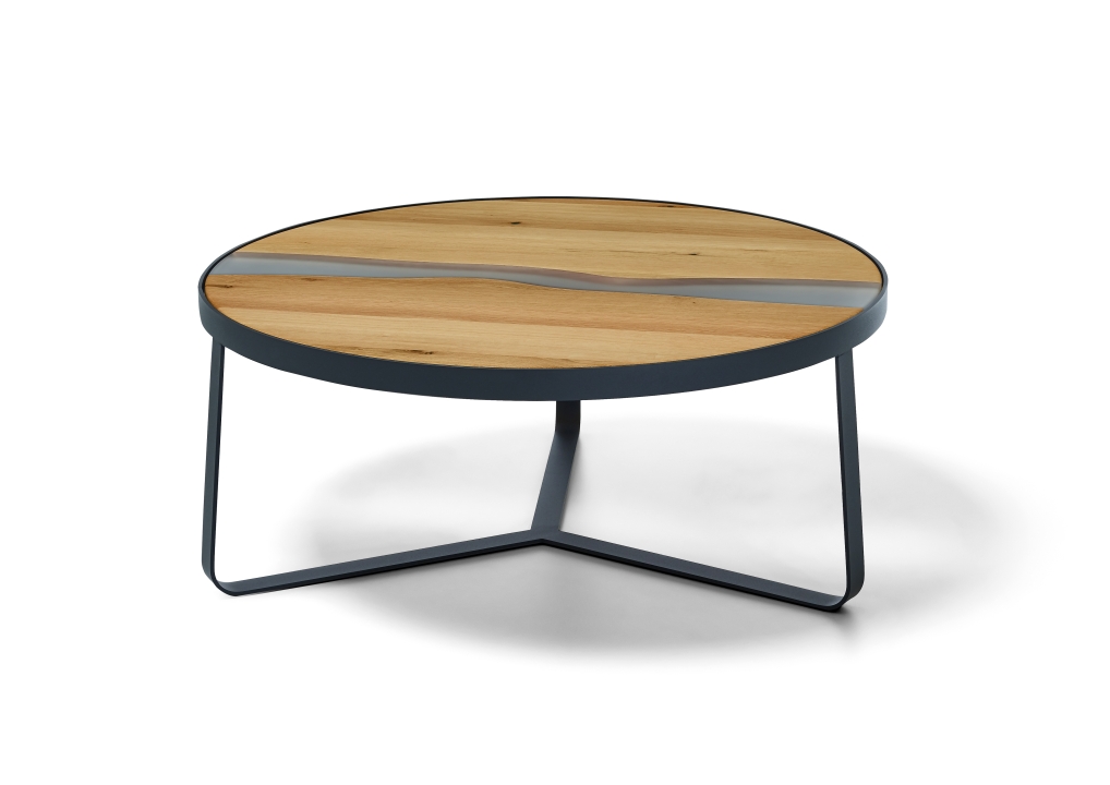 Venjakob Couchtisch ca. 83cm in Wildeiche hell
