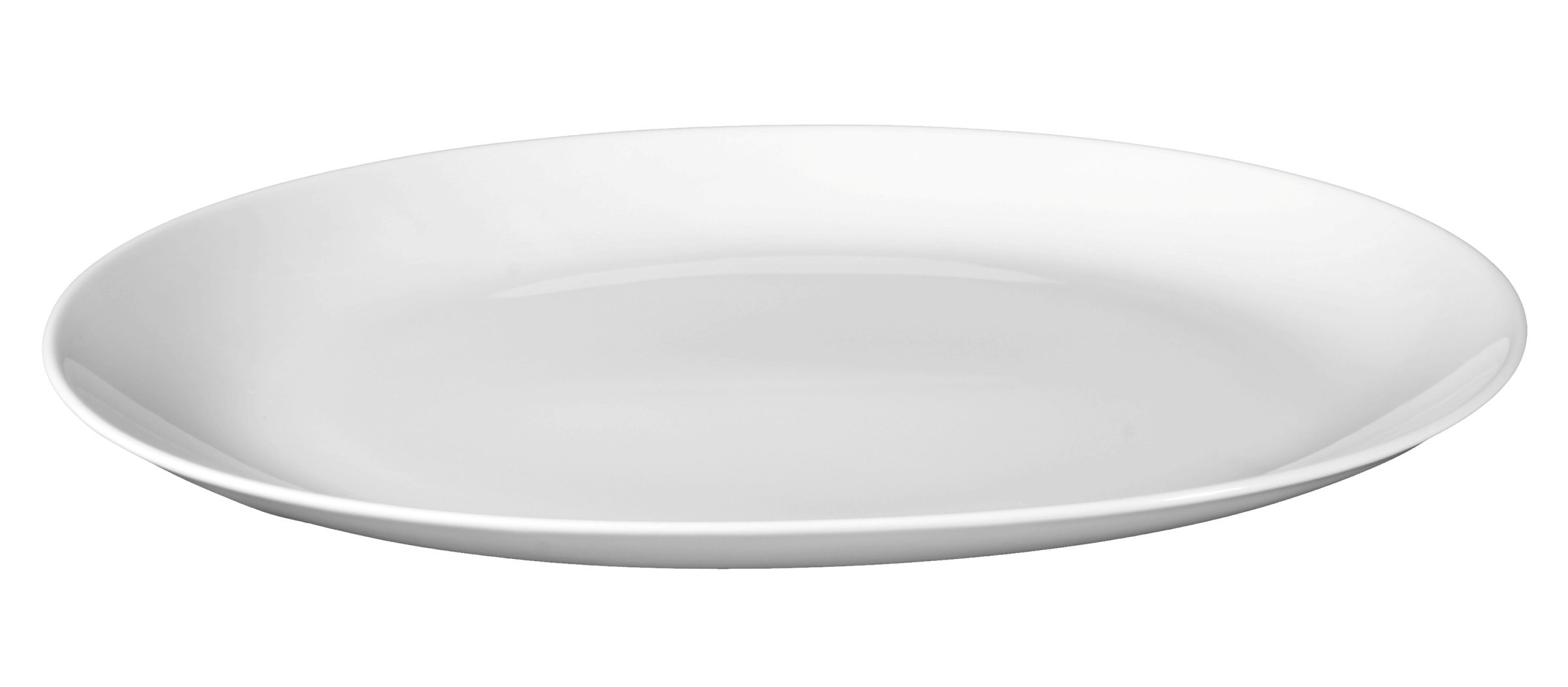 Seltmann Weiden Servierplatte oval 35x24 cm Rondo/Liane 7 weiß