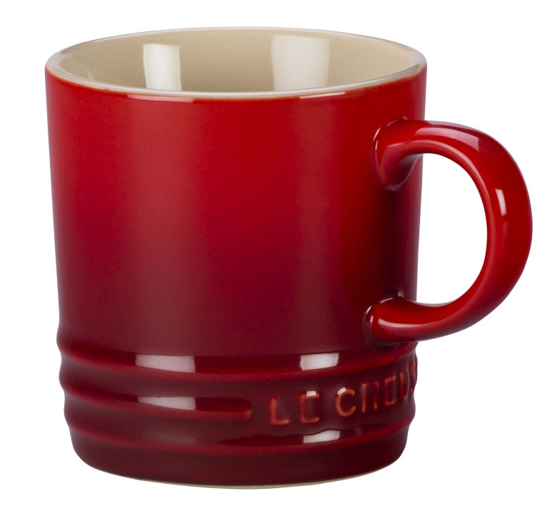 Le Creuset Becher 350ml in Farbe Kirschrot