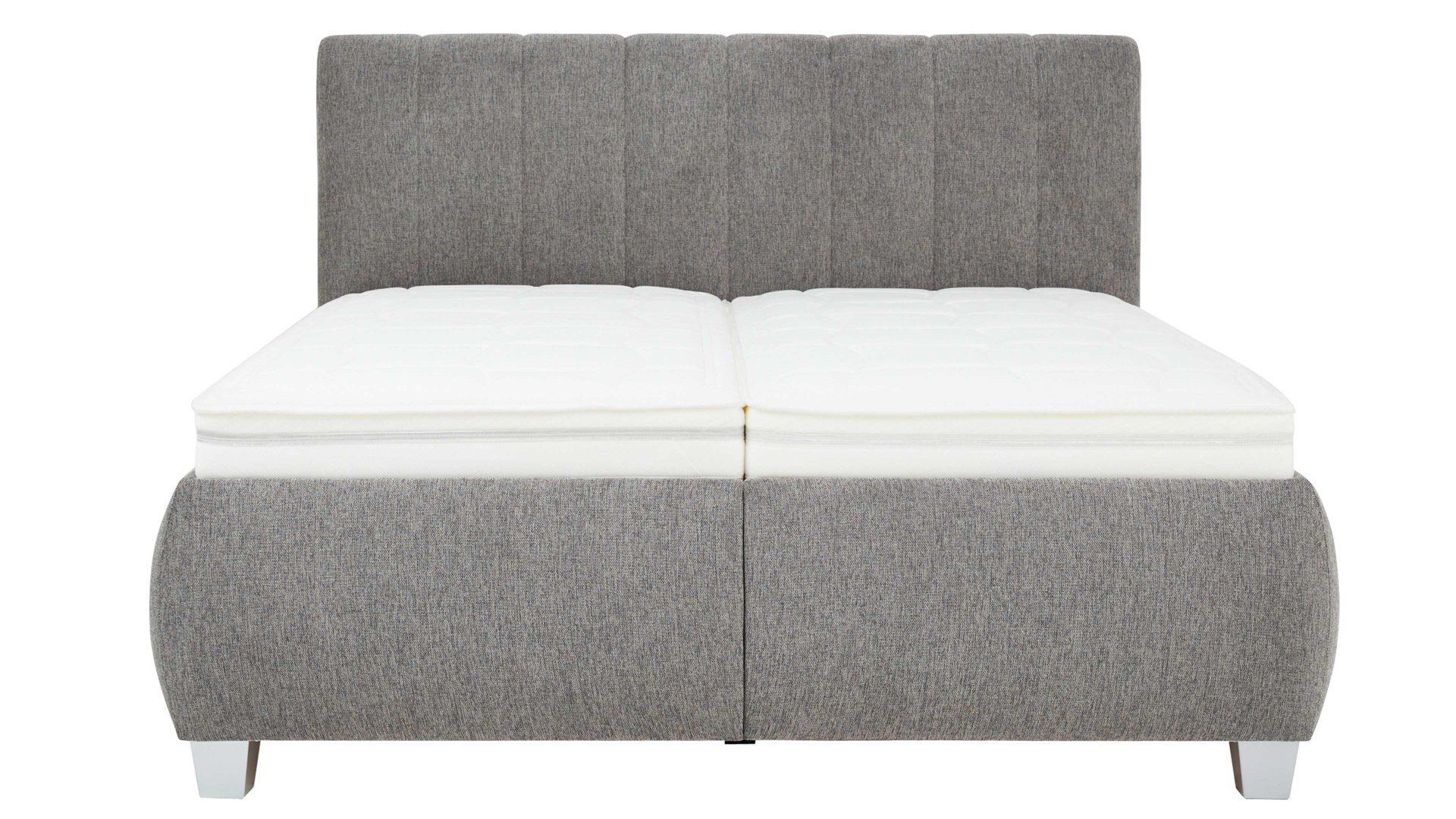 Oschmann Comfortbetten Polsterbett MESSINA ca. 180x200cm in Farbe Brego grau, Moebel, Couch