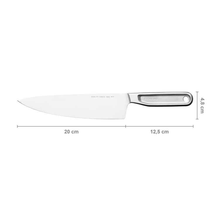 Fiskars Kochmesser groß ALL STEEL 20cm