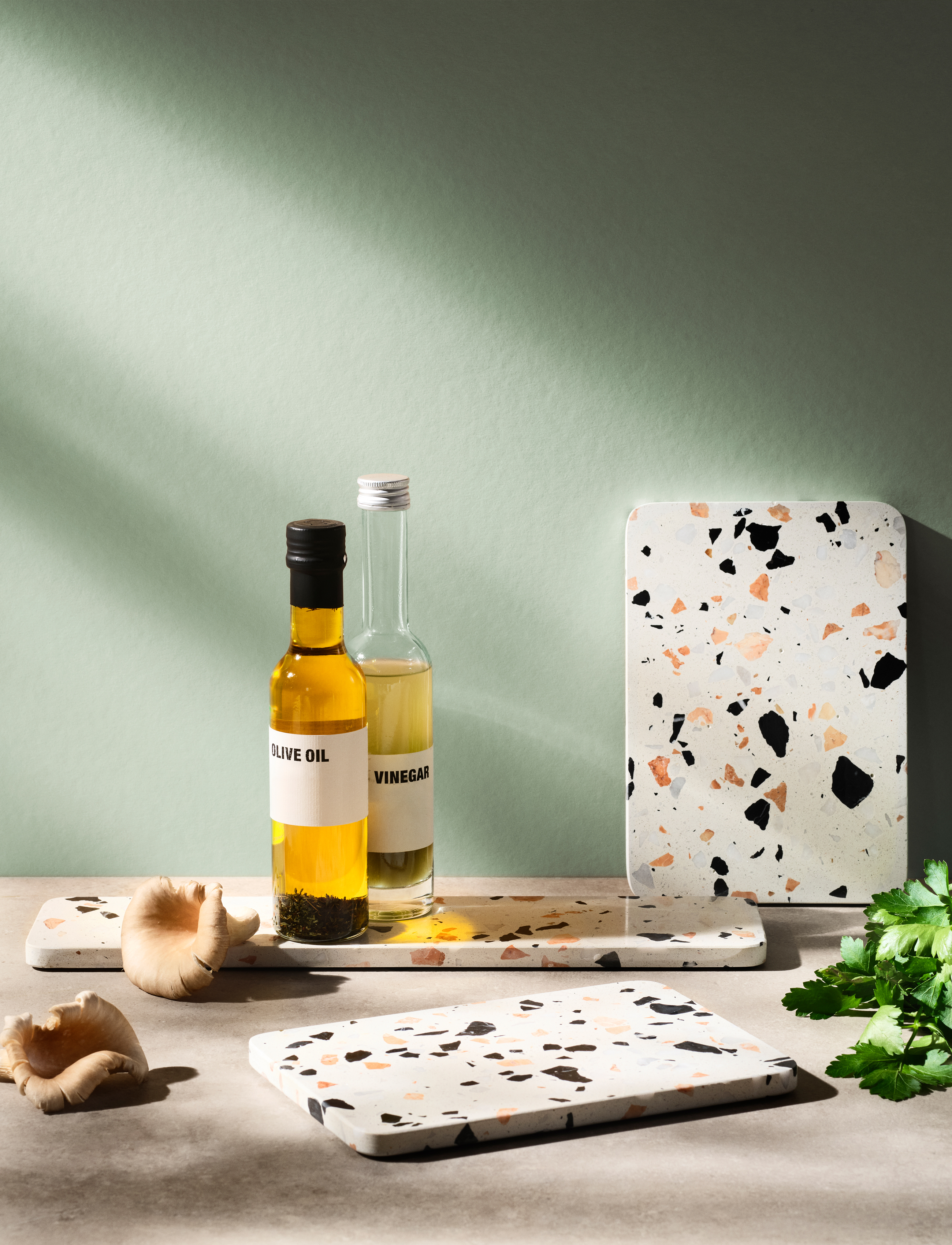 Stelton Servierplatte SERVE-IT in Farbe white terrazzo