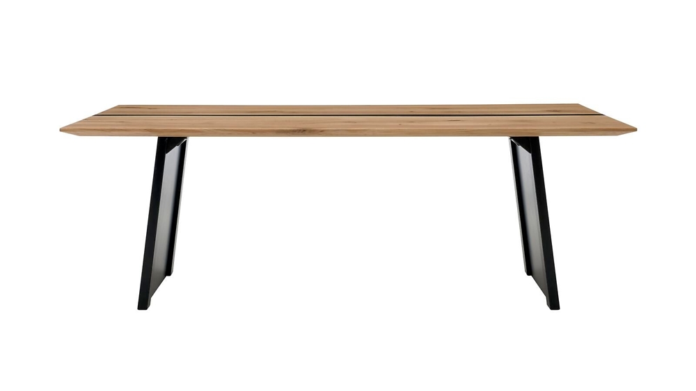 Interliving Esstisch INTERLIVING-5605 B/L ca.100x220cm in Charakter-Eiche massiv