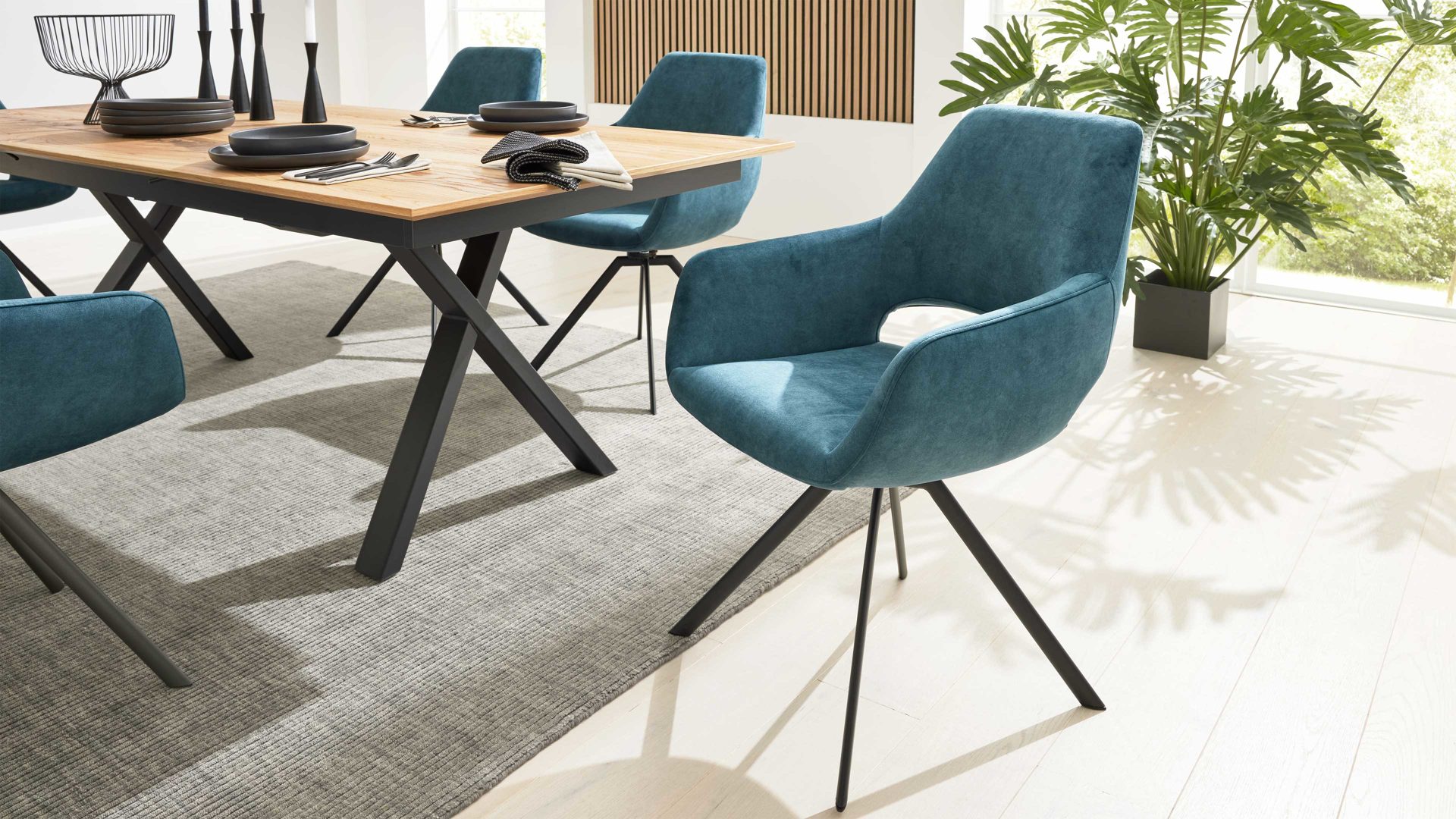 Interliving Sessel IL 5112 in Stoff Dubai Petrol Interliving Sessel IL 5112 in Stoff Dubai Petrol