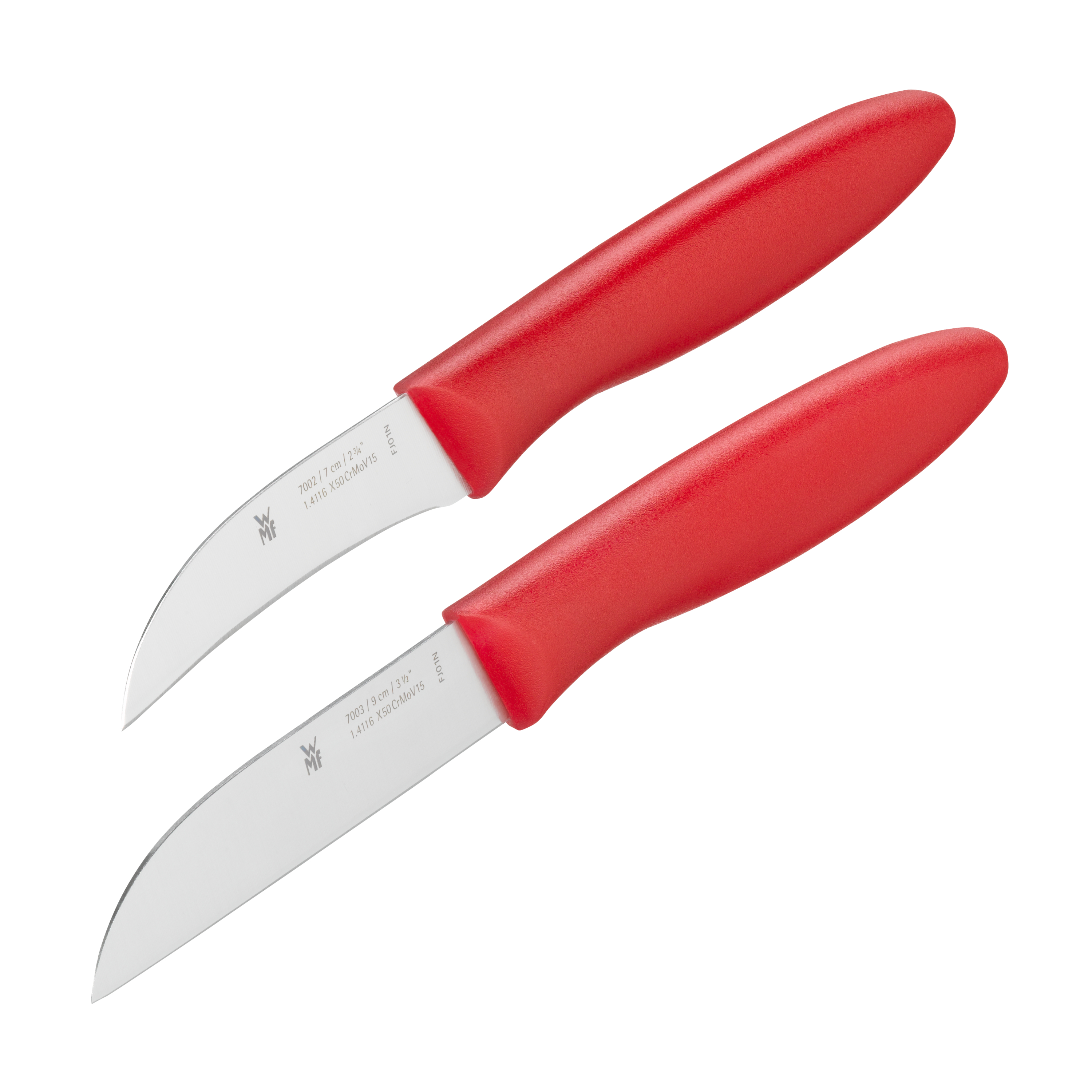 WMF Gemüsemesser-Set, 2-teilig, Rot in rot