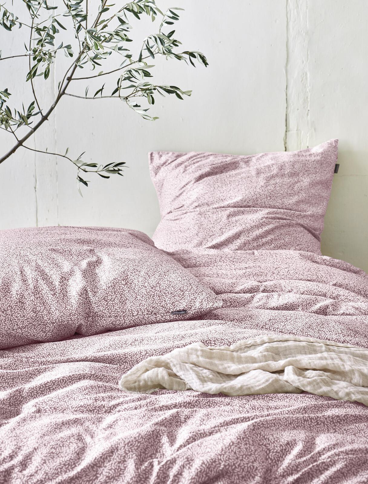 Irisette Bettwäsche EASY ca. 155x220 cm in Farbe rosa