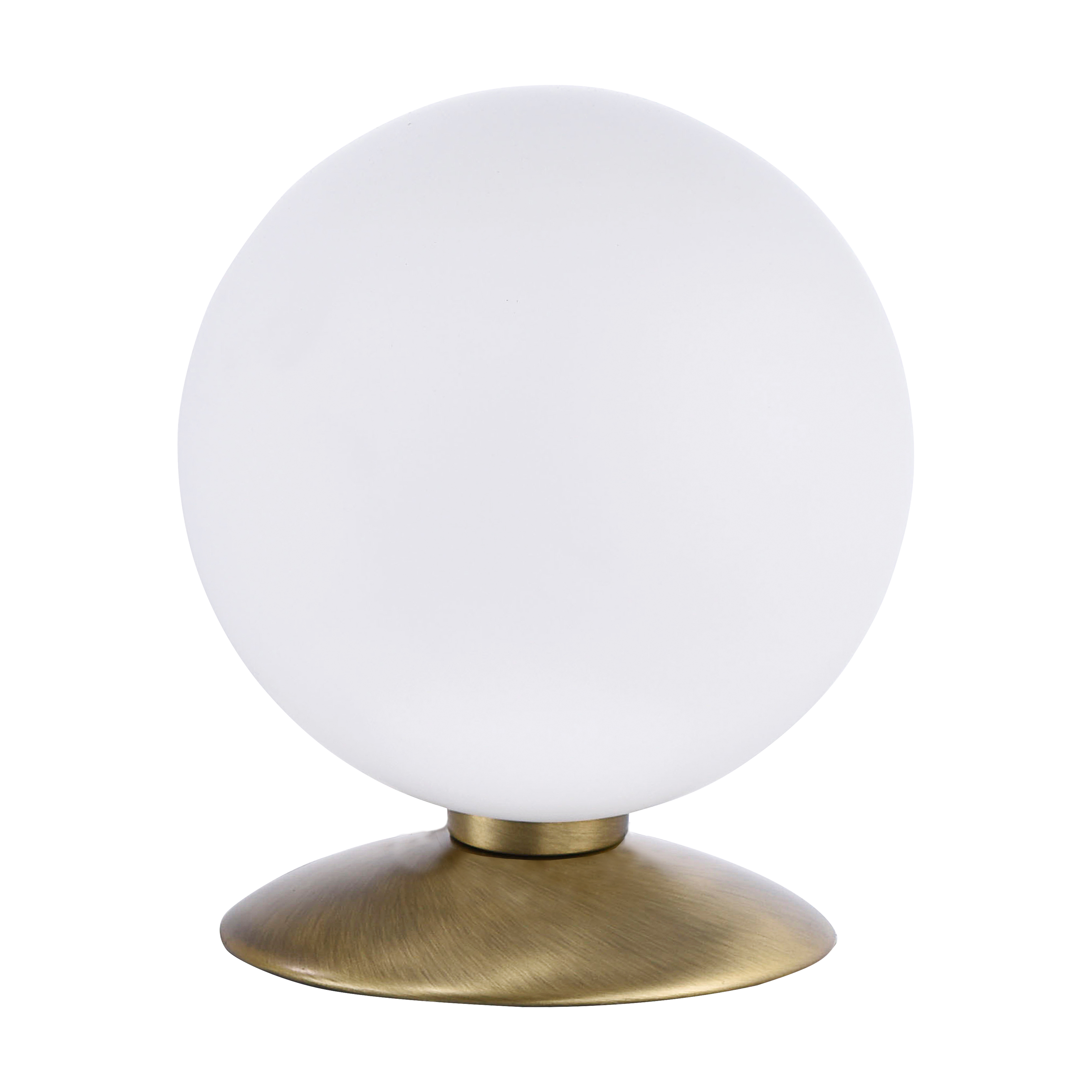 Paul Neuhaus LED-Tischleuchte BUBBA 1-flammig in Farbe altmessing, Lampe