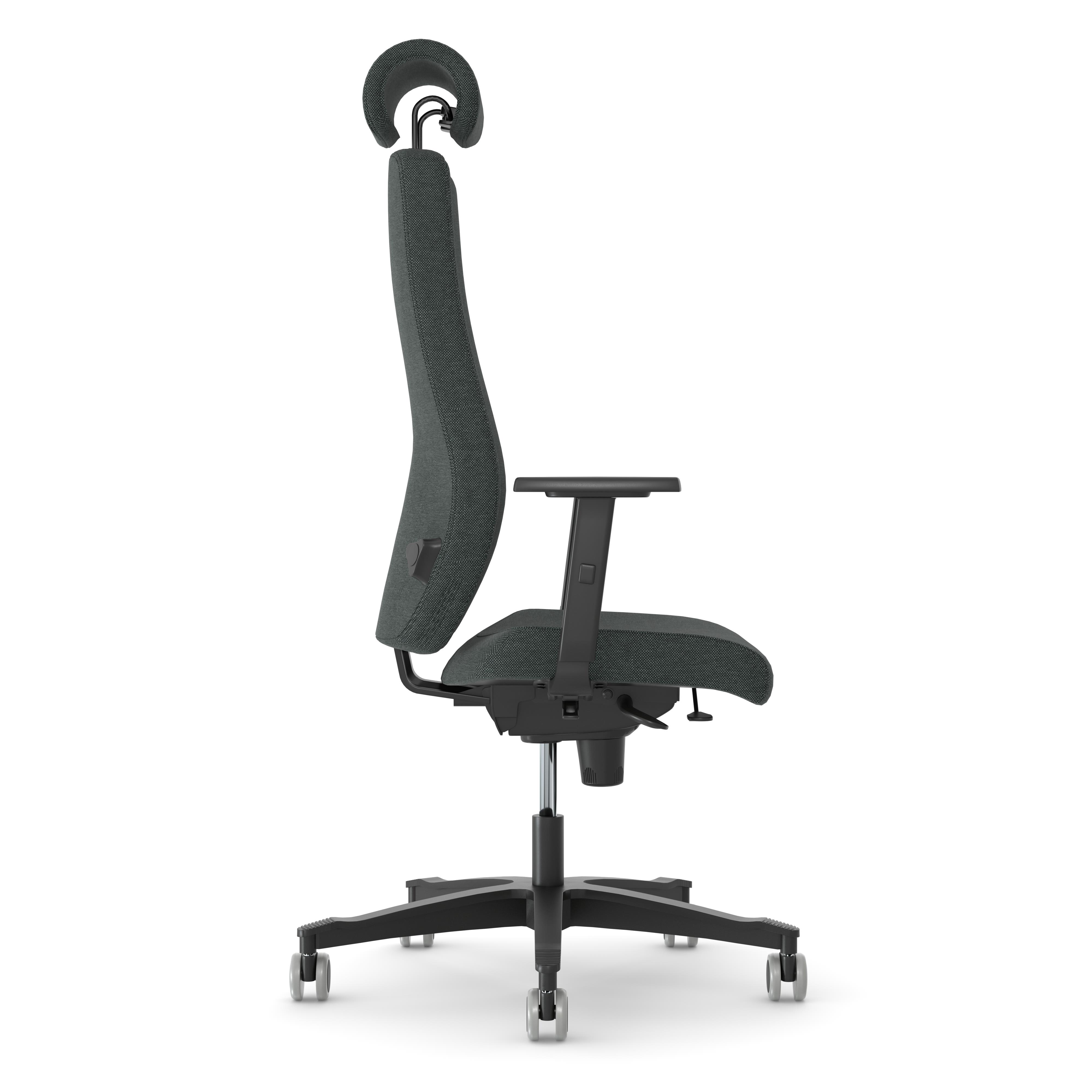 Nowy Styl Chefsessel  in Stoff Rivet EGL50 Pg.2