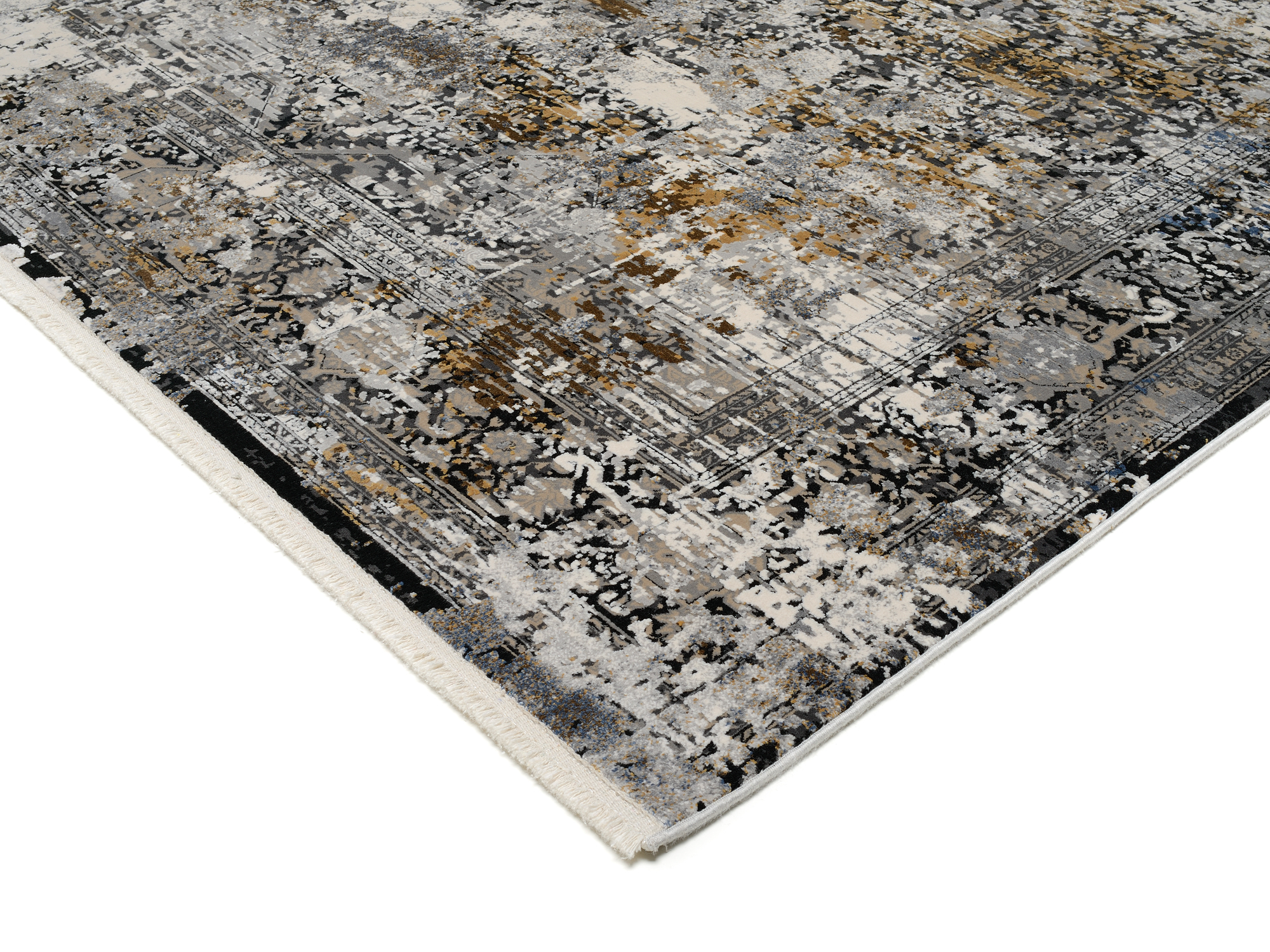 OCI Webteppich ca. 140x200cm in Farbe grau-multicolor