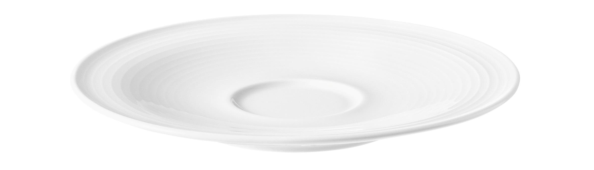 Seltmann Weiden Kombi-Untertasse groß 16,5 cm Beat 3 weiß