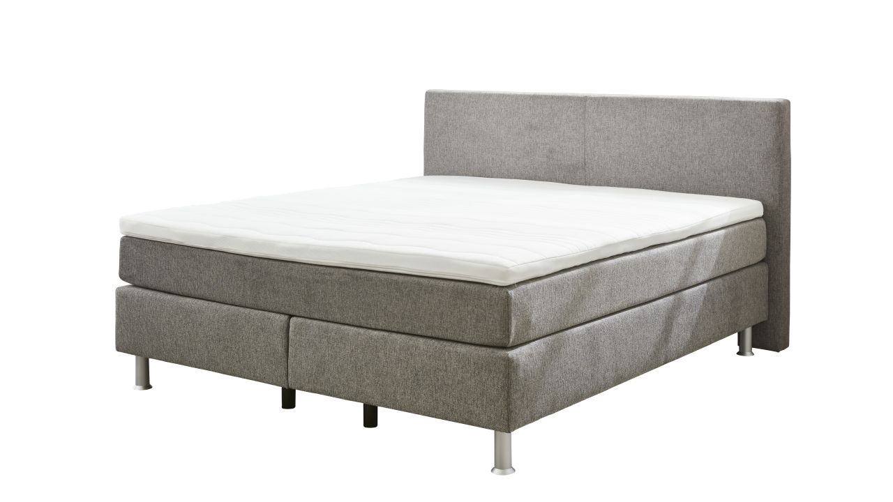 Comfortmaster Boxspringbett 3-Sterne ca. 180 x 200 cm in Stoff grau Comfortmaster Boxspringbett 3-Sterne ca. 180 x 200 cm in Stoff grau
