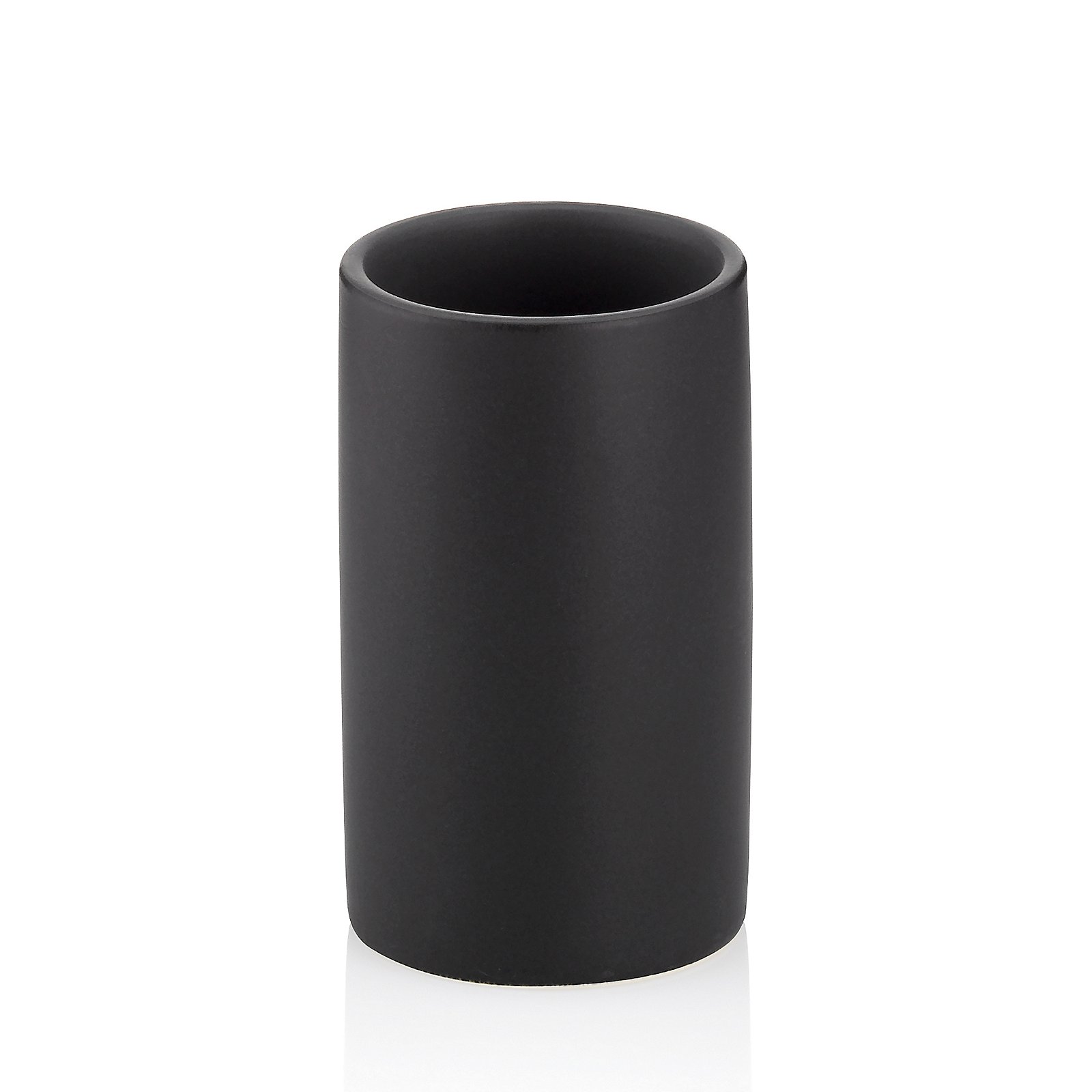 Kela Becher Matsi schwarz MATSI in schwarz, Zylinder, Töpferei, Krug, Vase