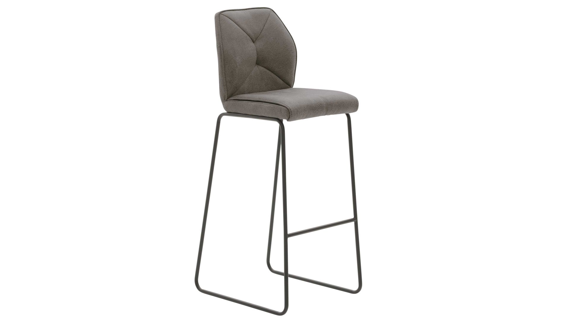 Interliving Barstuhl-2er-Set 5104 ca. 42x110x53cm in dunkelgrau Onyx Interliving Barstuhl-2er-Set 5104 ca. 42x110x53cm in dunkelgrau Onyx, Moebel, Stuhl, Barhocker