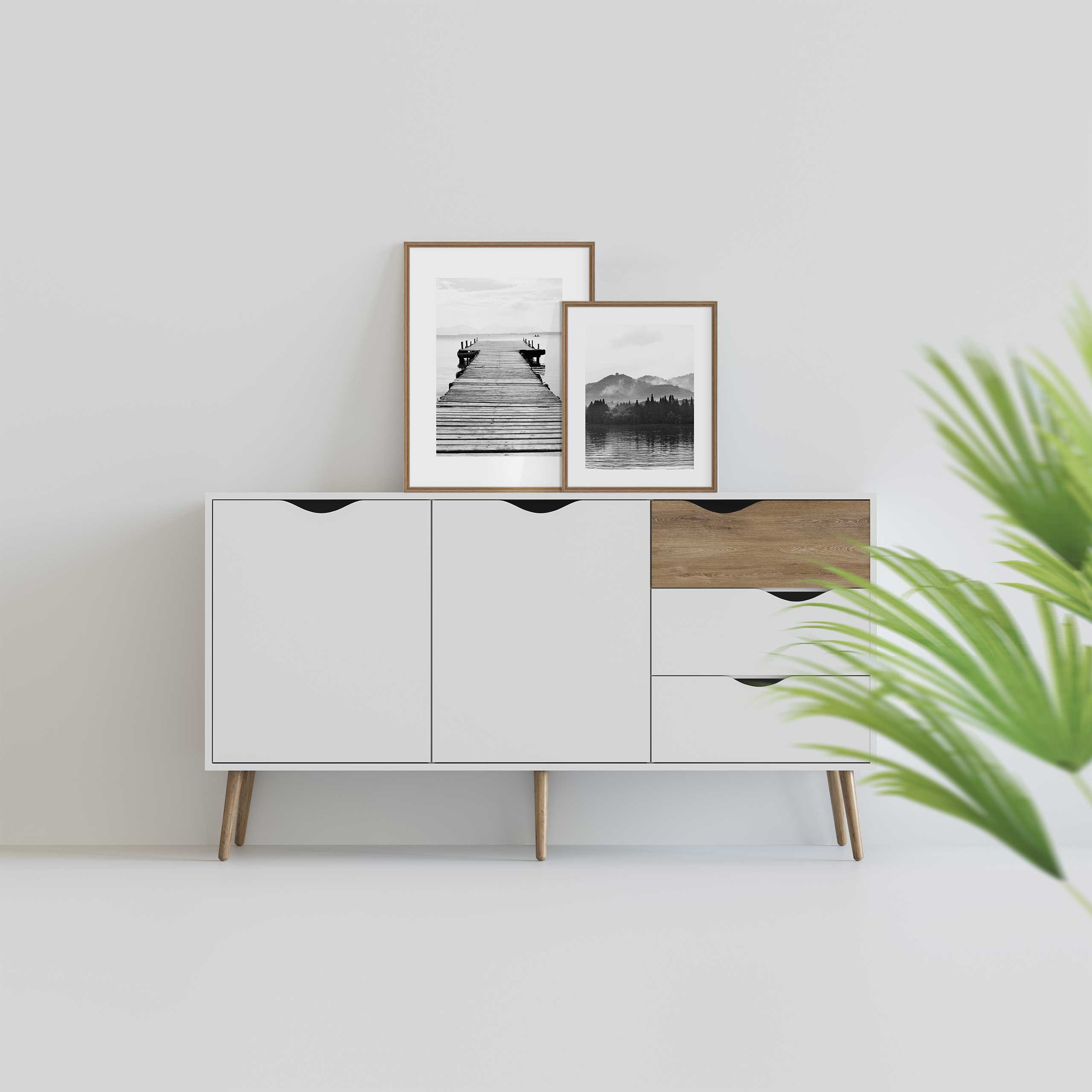Accent by Nielsen Holz Bilderrahmen Linus ca. 13x18cm in Farbe White