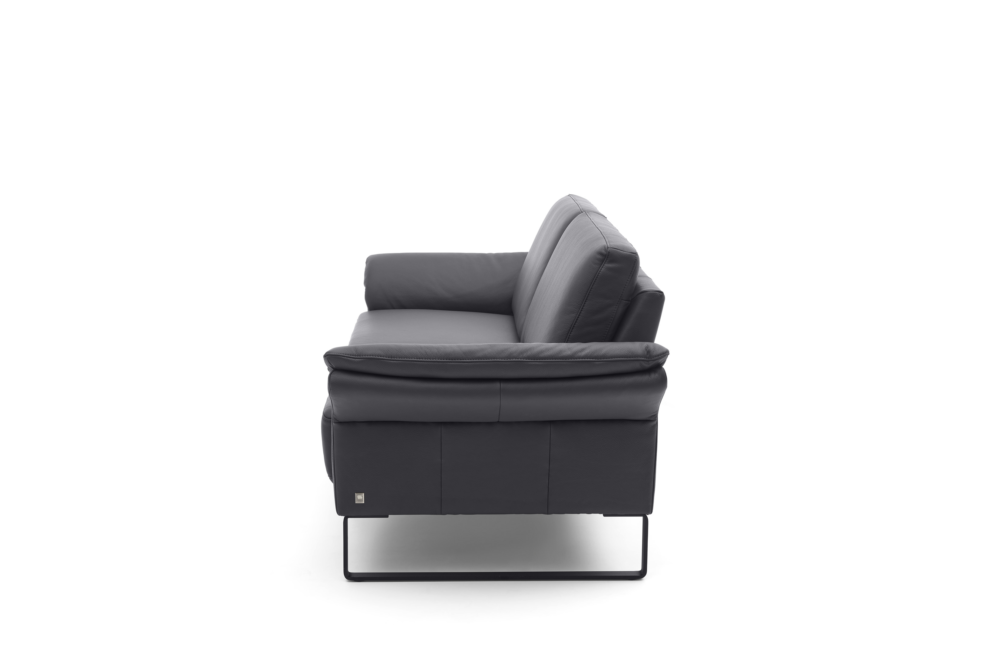 Musterring 2,5-Sitzer MR 385 in Dickleder Fango, Kissen, Dekoration für Zuhause, Mobiliar, Couch, Stuhl