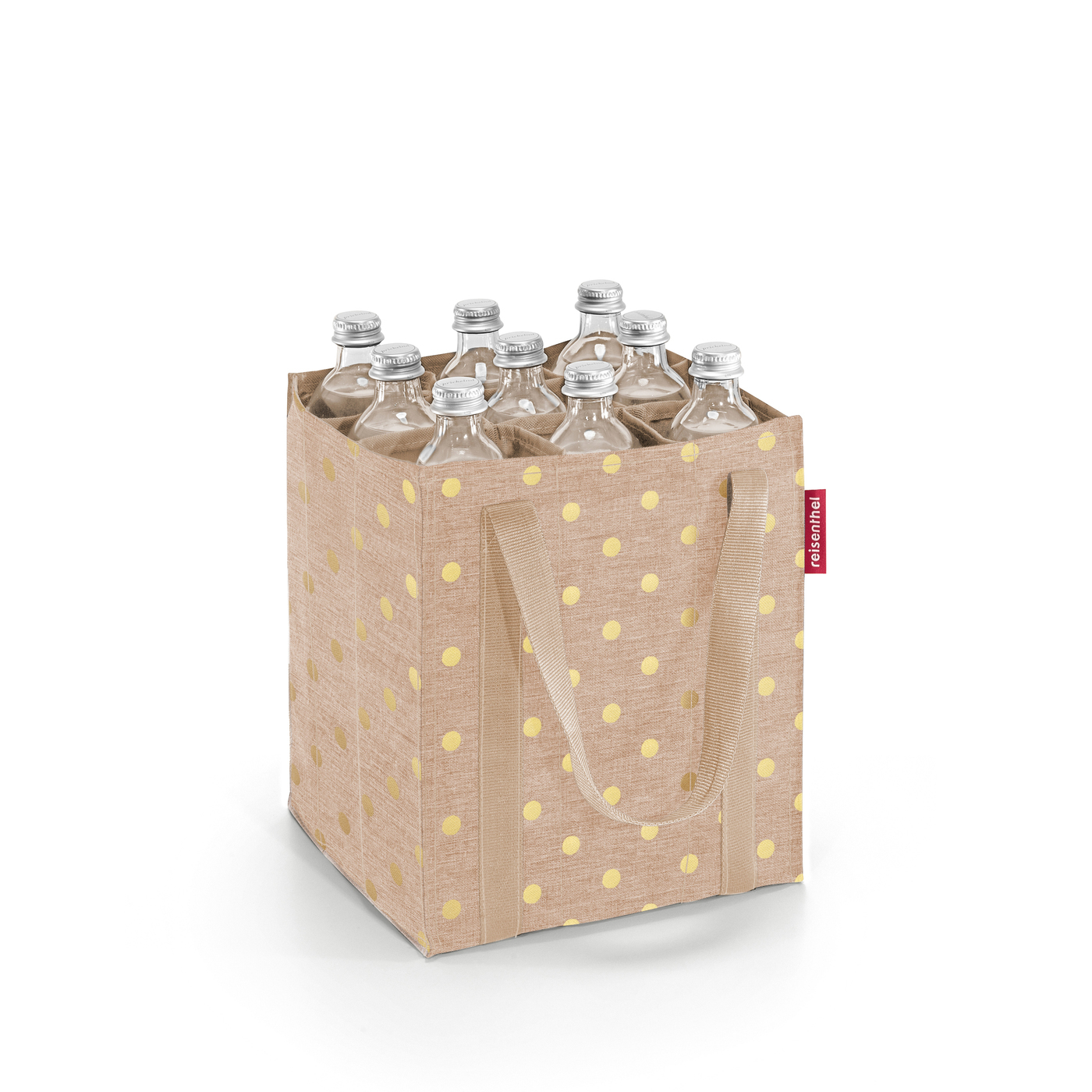 Reisenthel BOTTLEBAG in Farbe metallic dots coffee Reisenthel BOTTLEBAG in Farbe metallic dots coffee