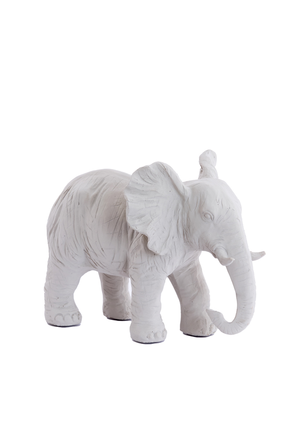 Light & Living Ornament ELEPHANT in Farbe cream, Tier, Elefant, Säugetier, Tierwelt, Figur