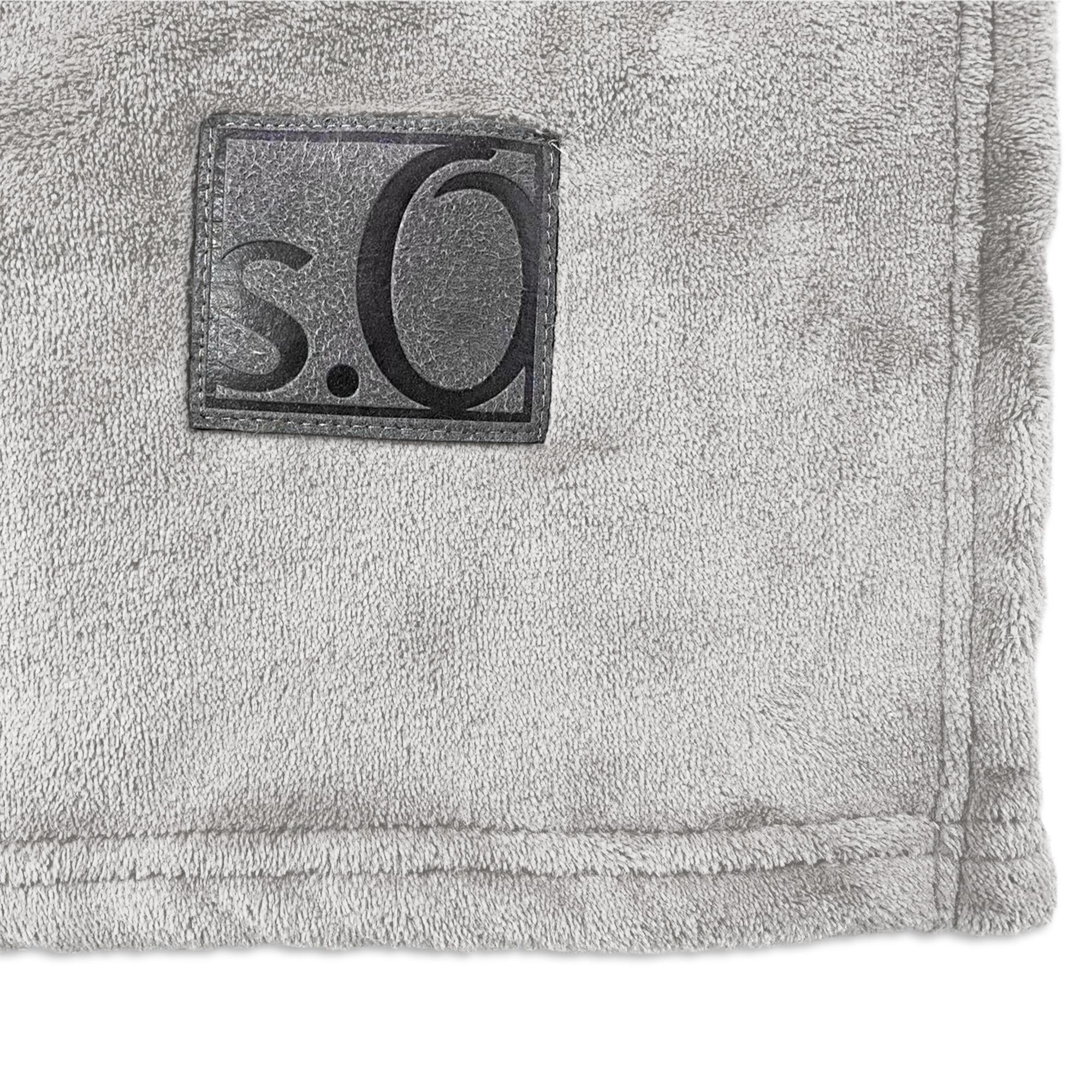 s.Oliver Decke KUSCHELSOFT 150x200cm in Farbe silbergrau
