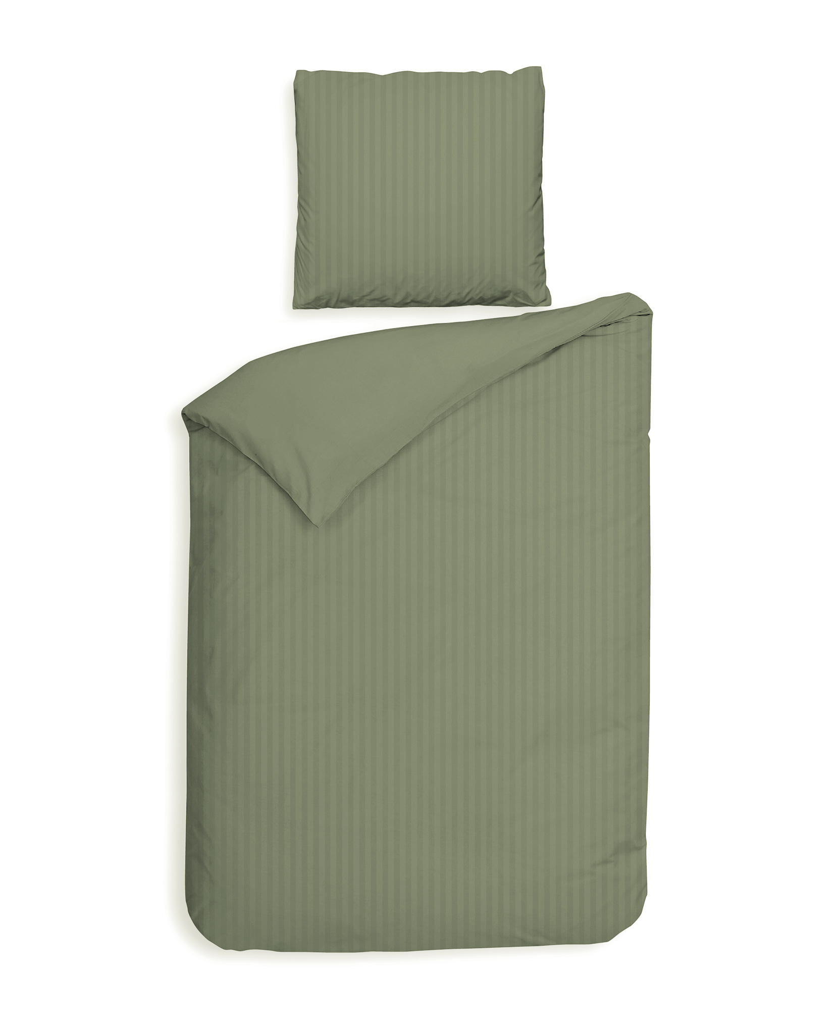 Heckettlane Bettwäsche ca. 155x220cm in Farbe Laurel-Green