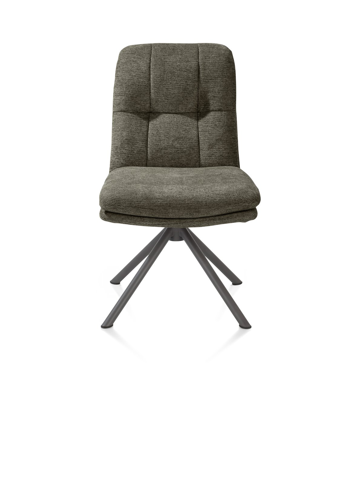 Habufa Stuhl  MADELAINE ca. B64 H90 T69 cm in Stoff Vada moosgruen, Stuhl, Mobiliar