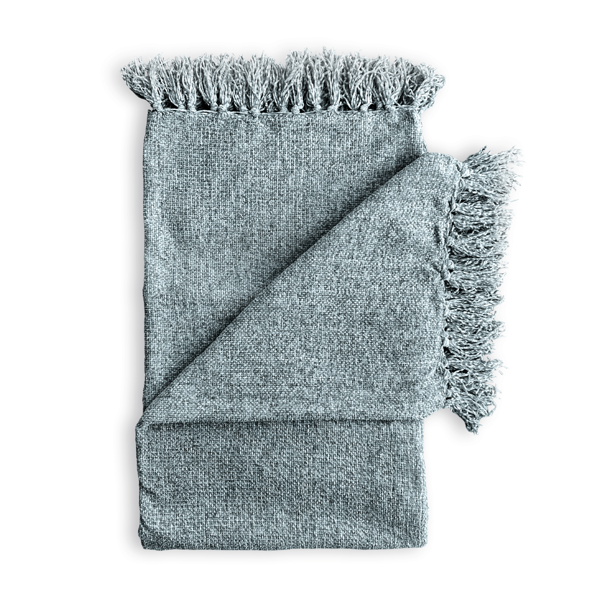 Heckettlane Plaid ca. 140x200cm in Farbe Dark-Grey