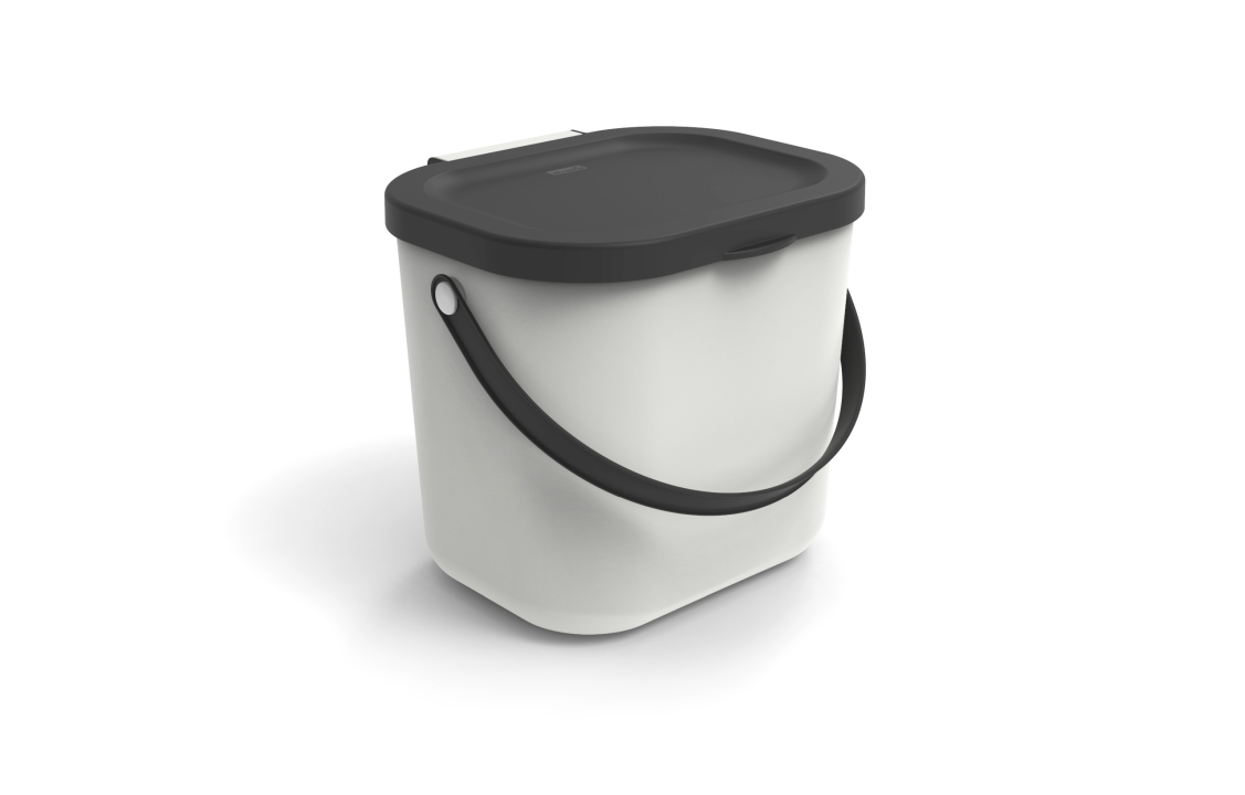 Rotho Recycling Müllsystem ALBULA in Farbe Mistletoe White