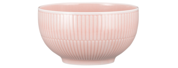 Seltmann Weiden Müslischale 15cm Amina 3 Rosé , Schale, Töpferei, Suppenschüssel, Porzellan, Whirlpool