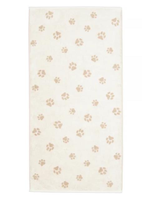 Cawö Duschtuch 80x150 cm WE LOVE DOG in 33 natur/beige