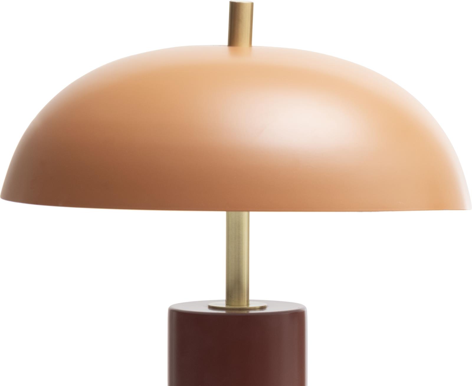 Coco Maison Tischlampe COCO MAISON ca. B30 H39 T30 cm in Hugo, orange