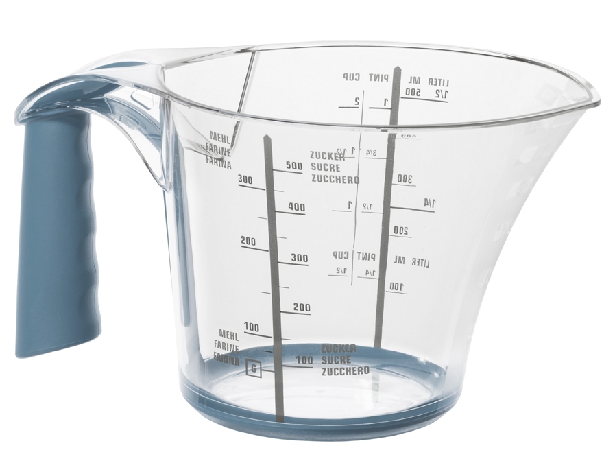 Rotho Messbecher LOFT in Farbe Horizon Blue