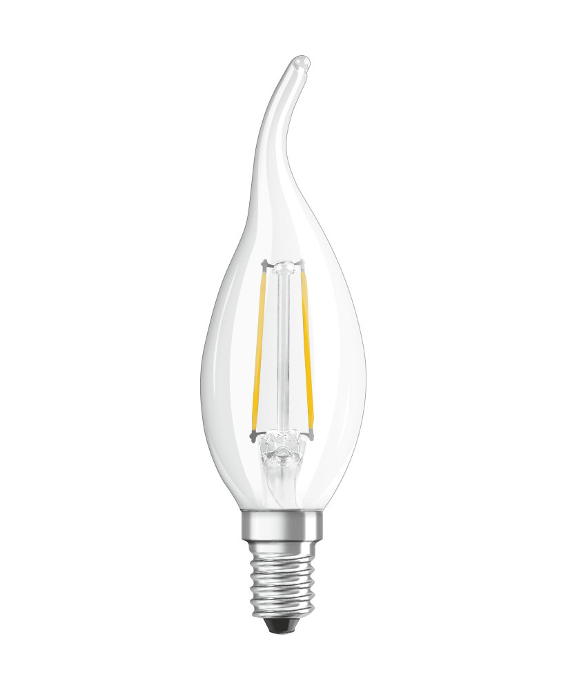 LEDVANCE Leuchtmittel LED Retrofit Classic BA 25 CL 2.5 W/2700 K E14
