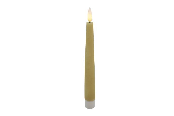 L.C. Wholsaler LED Dinnerkerze 2er Set Basic LED Dinnerkerze in