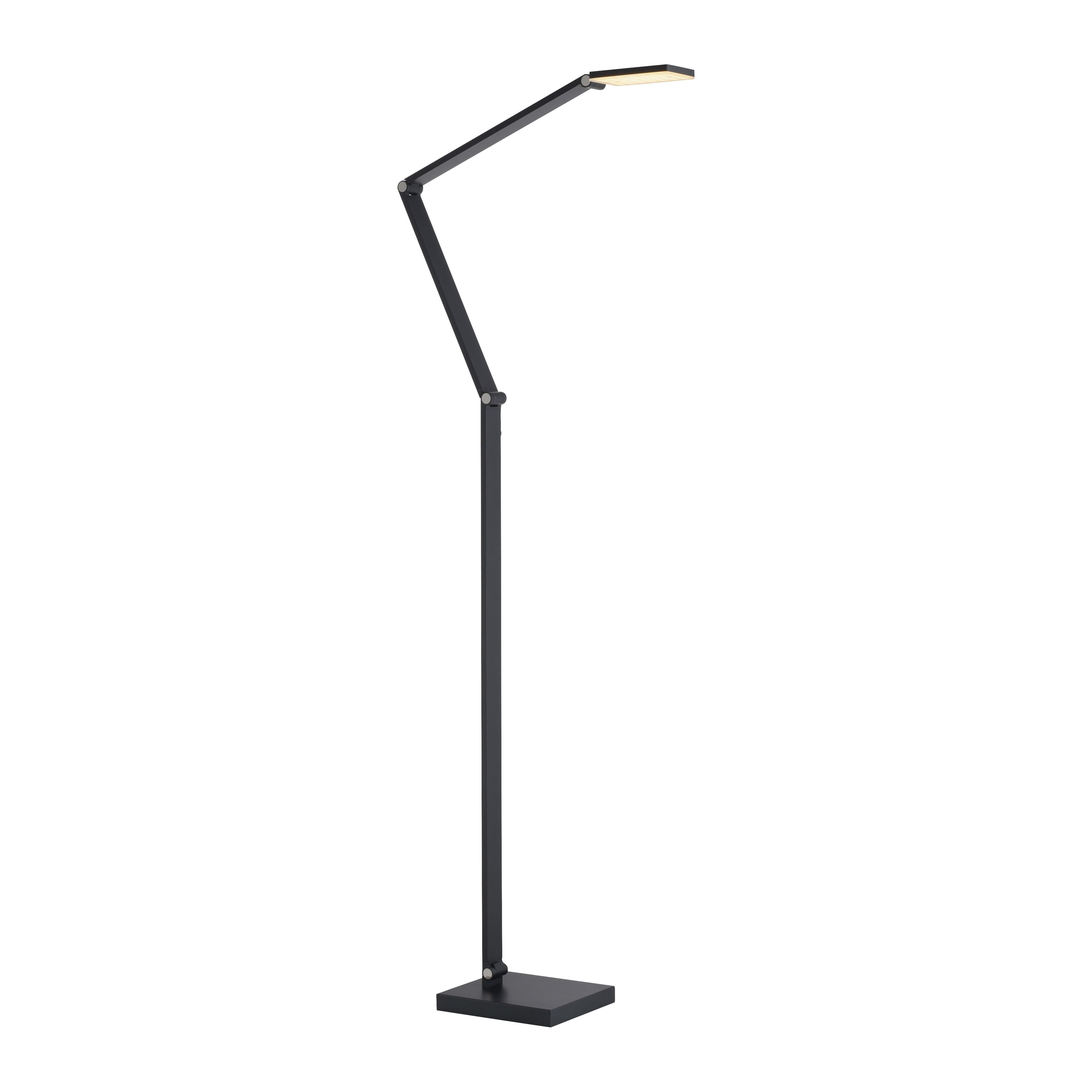 Paul Neuhaus LED-Stehleuchte SAMSKY 1-flammig in Farbe grau, Lampe