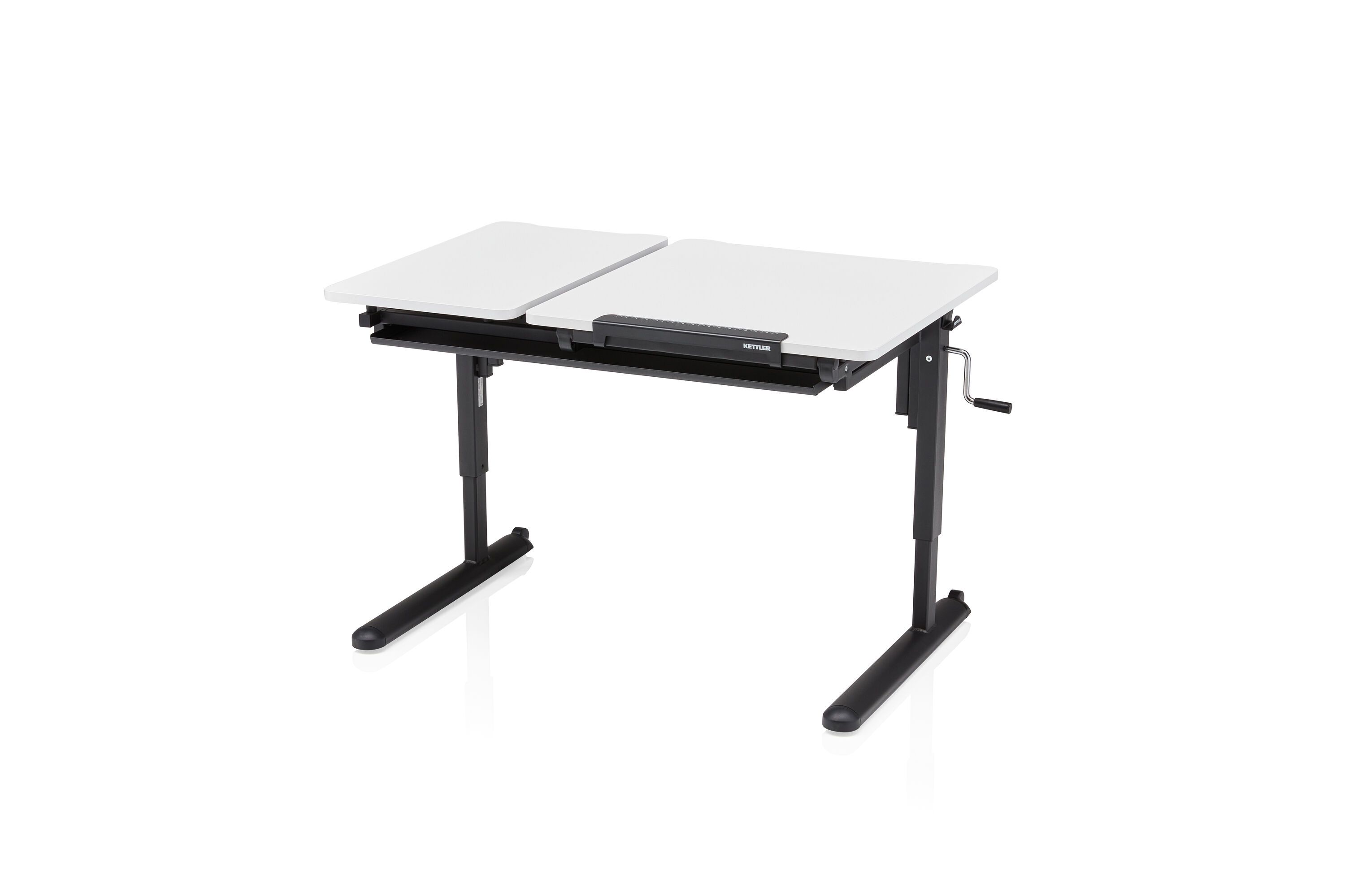 Kettler Schreibtisch STUDENT in Platte alpinweiss